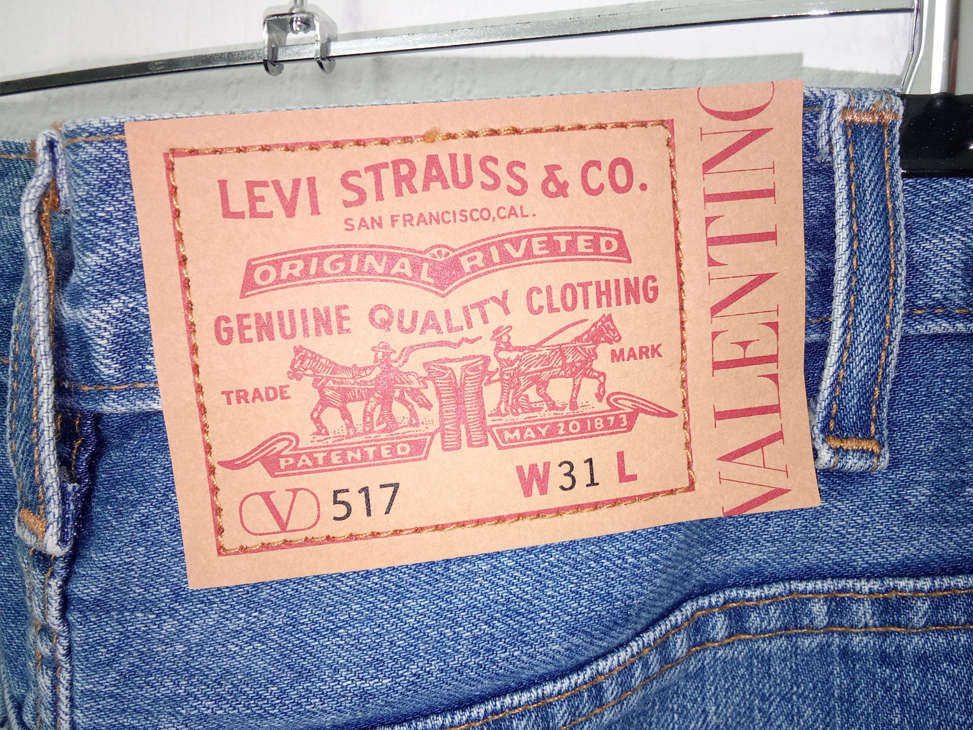 Levi's Levi's x Valentino 517 Rare Jeans Size 31" - 4 Thumbnail