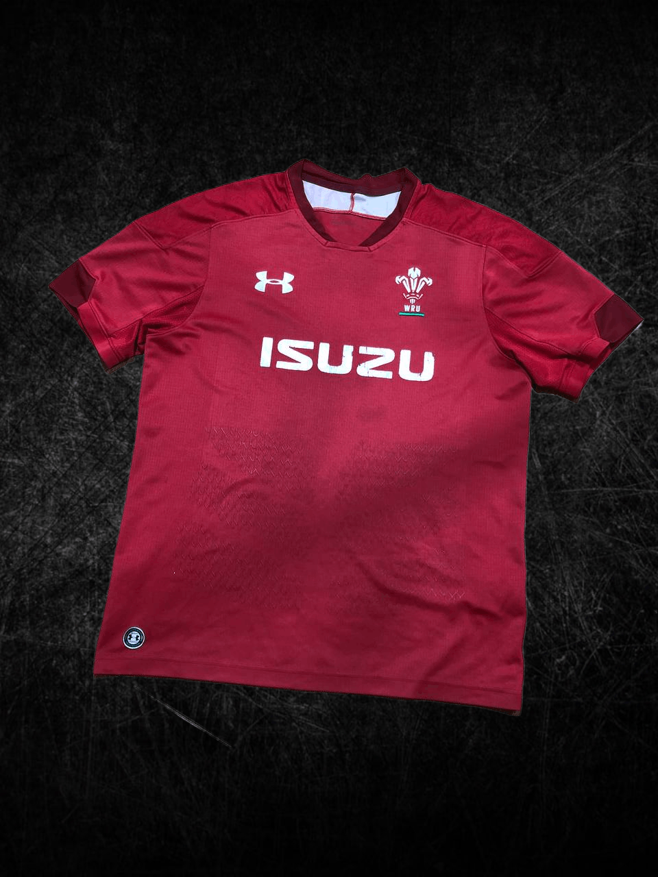 Under Armour Herren Under Armour ISUZU Wales WRU Rugby JERSEY Size US XL / EU 56 / 4 - 1 Thumbnail