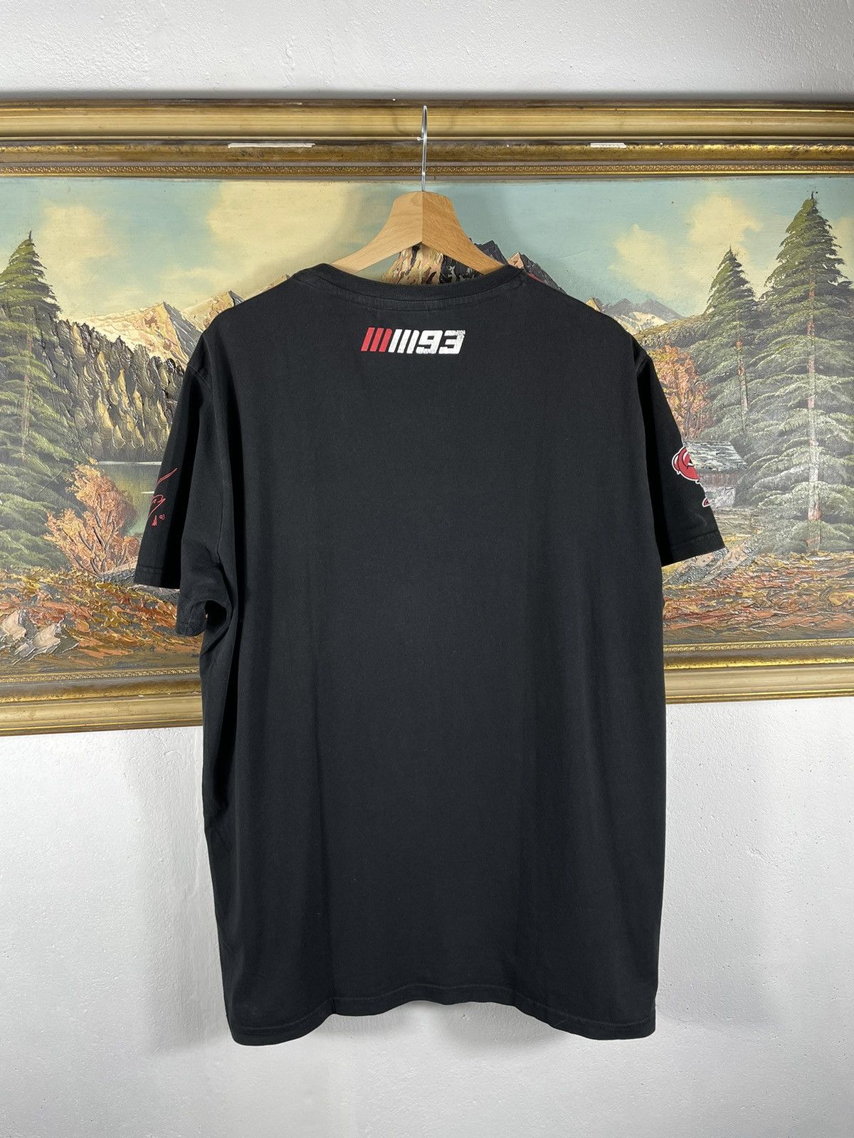 Vintage 93 Marc Marquez t-shirt tee baggy oversize moto retro Y2K Size US XL / EU 56 / 4 - 7 Thumbnail