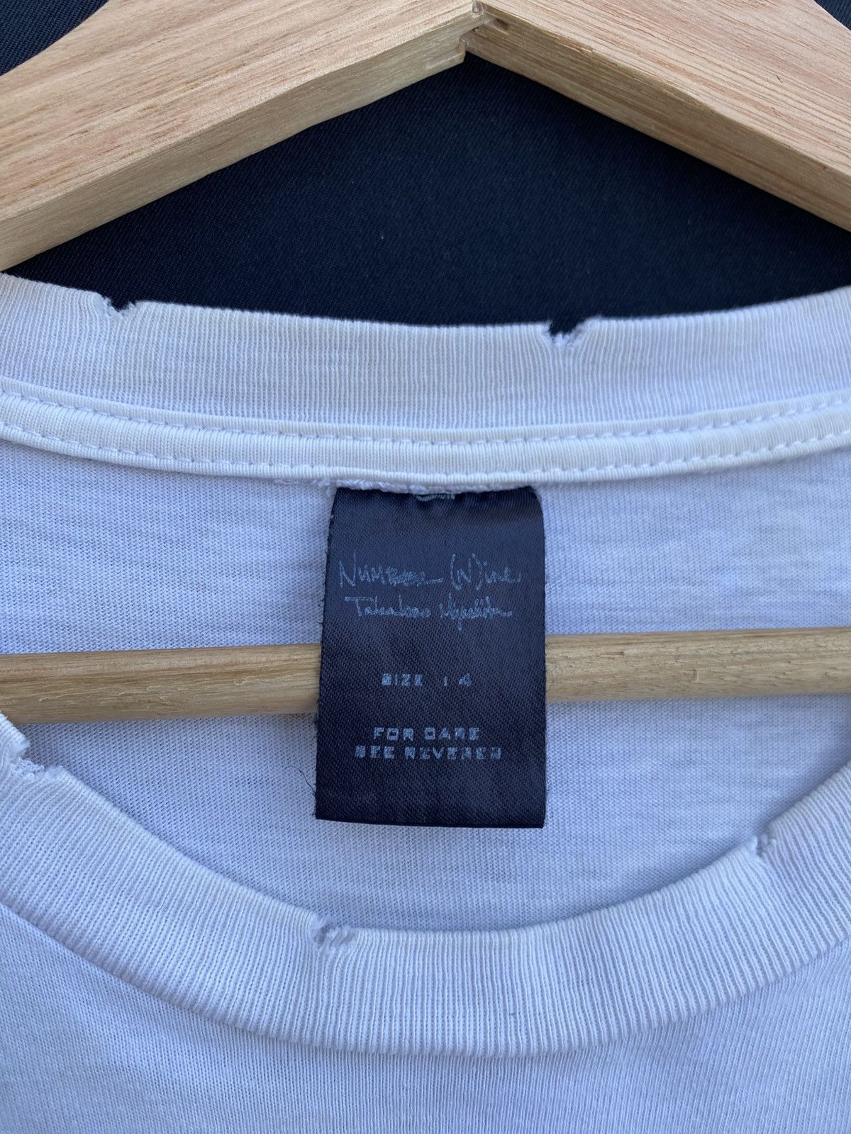 Japanese Brand Rare "What The Hell" Inspired by Number (N)ine Tshirt Size US L / EU 52-54 / 3 - 10 Thumbnail