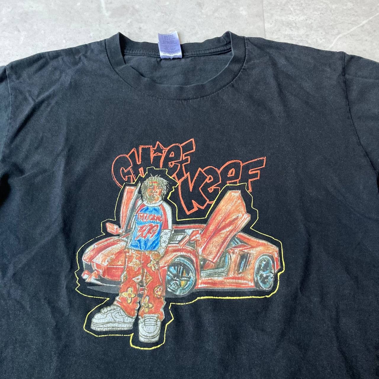 Rap Tees Chief Keef Glo Gang Drill Rap Hip Hop Band Tee Size US M / EU 48-50 / 2 - 2 Thumbnail