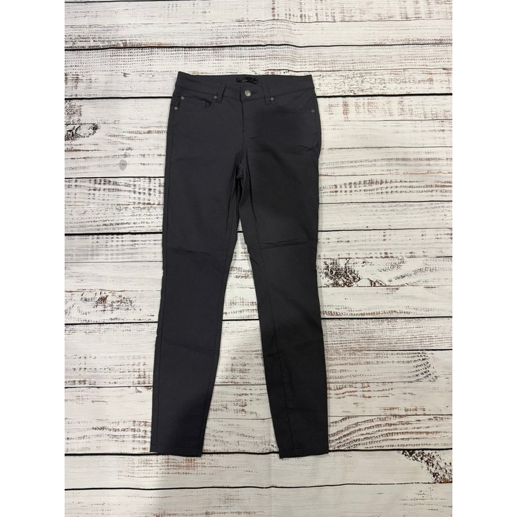 Prana PrAna Women's Dark Gray Briann Pant Size 4 Casual Stretch Size 27" / US 4 / IT 40 - 2 Thumbnail