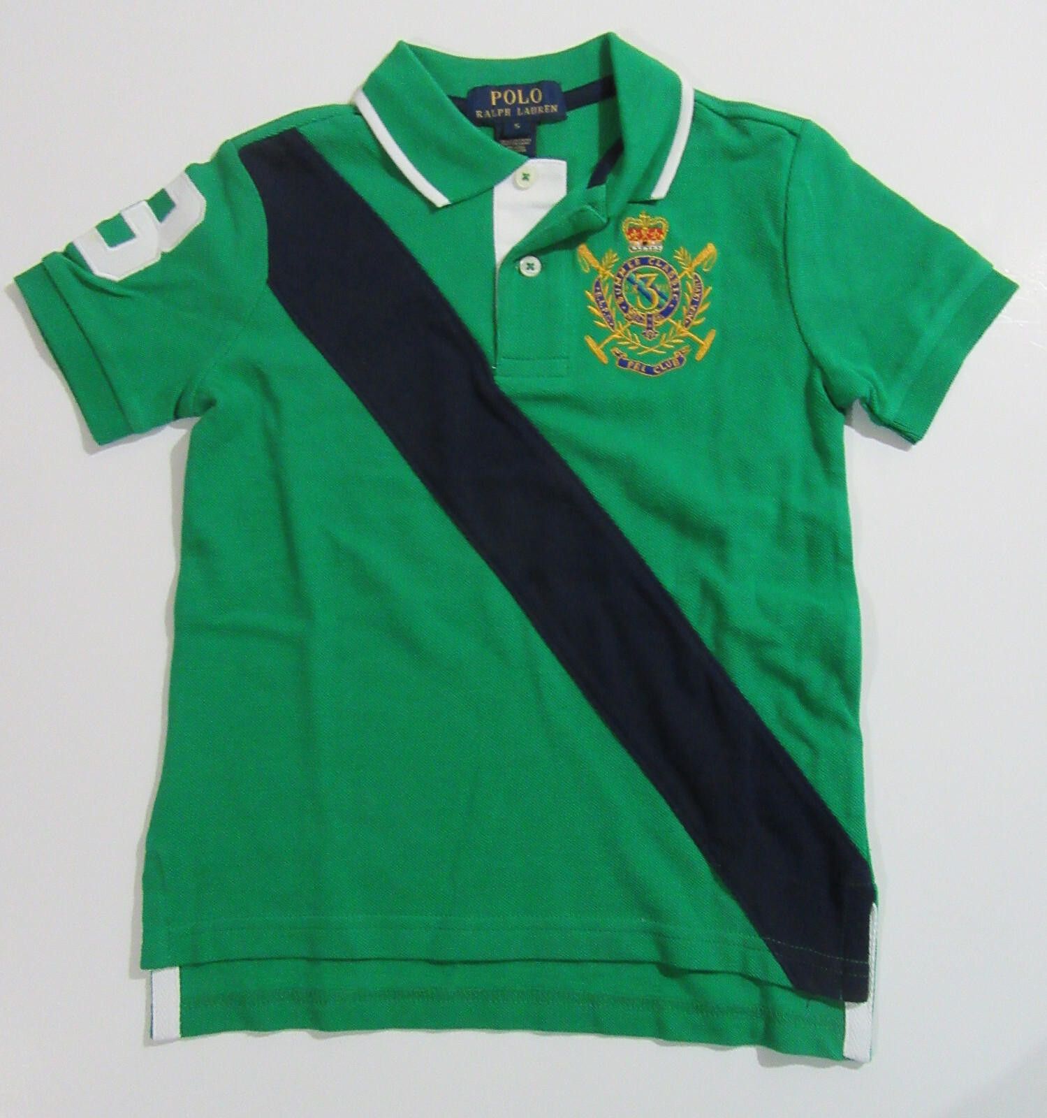 Polo Ralph Lauren Polo Ralph Lauren Summer Classics PRL Club Boys Green 5 Size US XXS / EU 40 - 1 Thumbnail