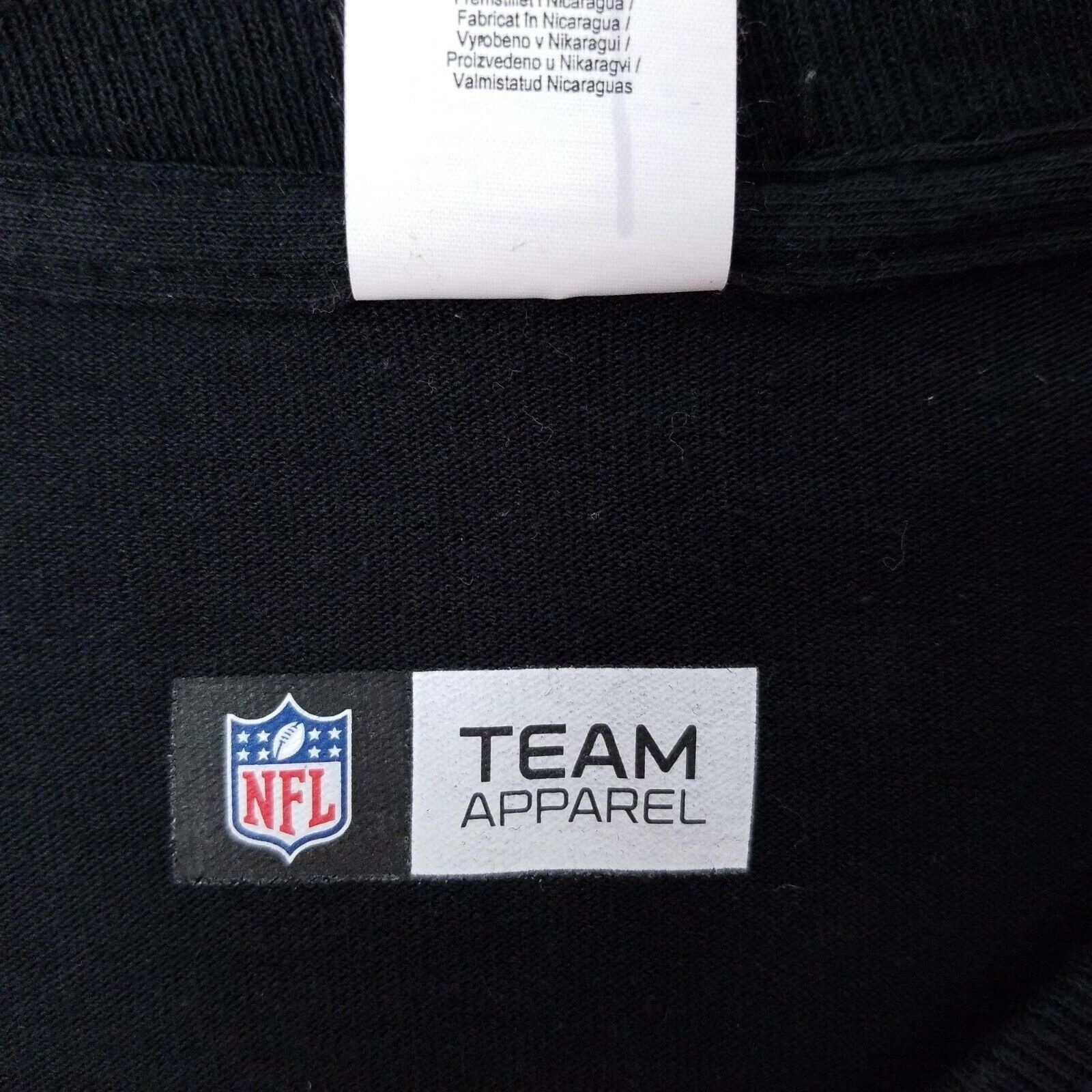 Gildan NFL Team Apparel New Orleans Saints T Shirt Mens M 2018 Size US M / EU 48-50 / 2 - 5 Thumbnail
