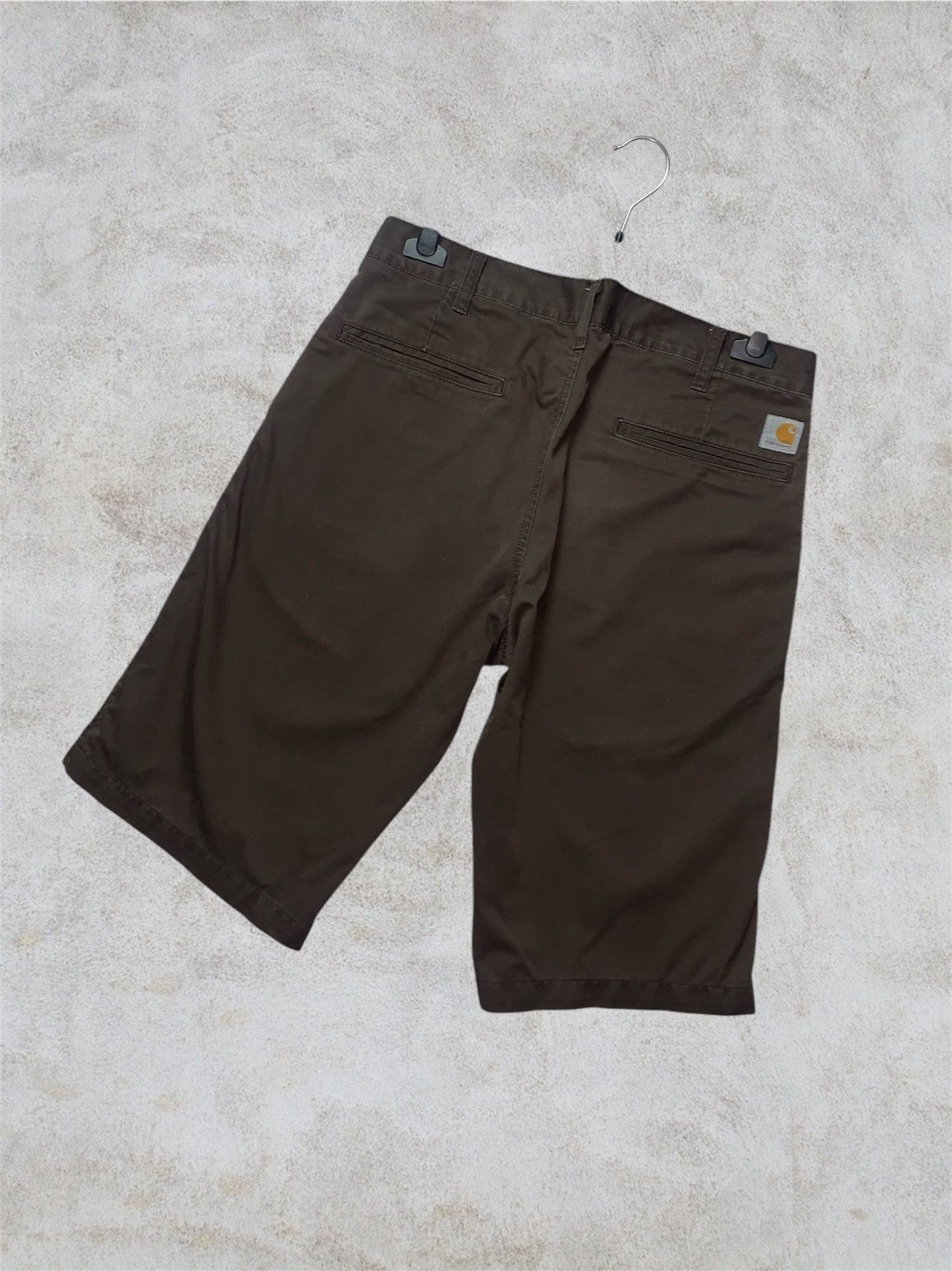 Carhartt brown shorts logo Size 31