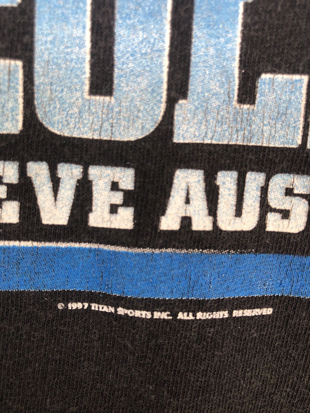WWF Vintage 90s STONE COLD WWF Wrestling Tee Size US L / EU 52-54 / 3 - 7 Thumbnail