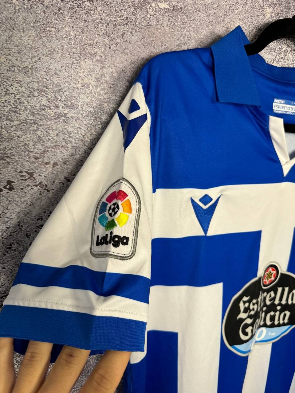 Macron × Vintage Deportivo de La Coruna 2020/21 Macron Soccer Jersey Size US L / EU 52-54 / 3 - 7 Thumbnail
