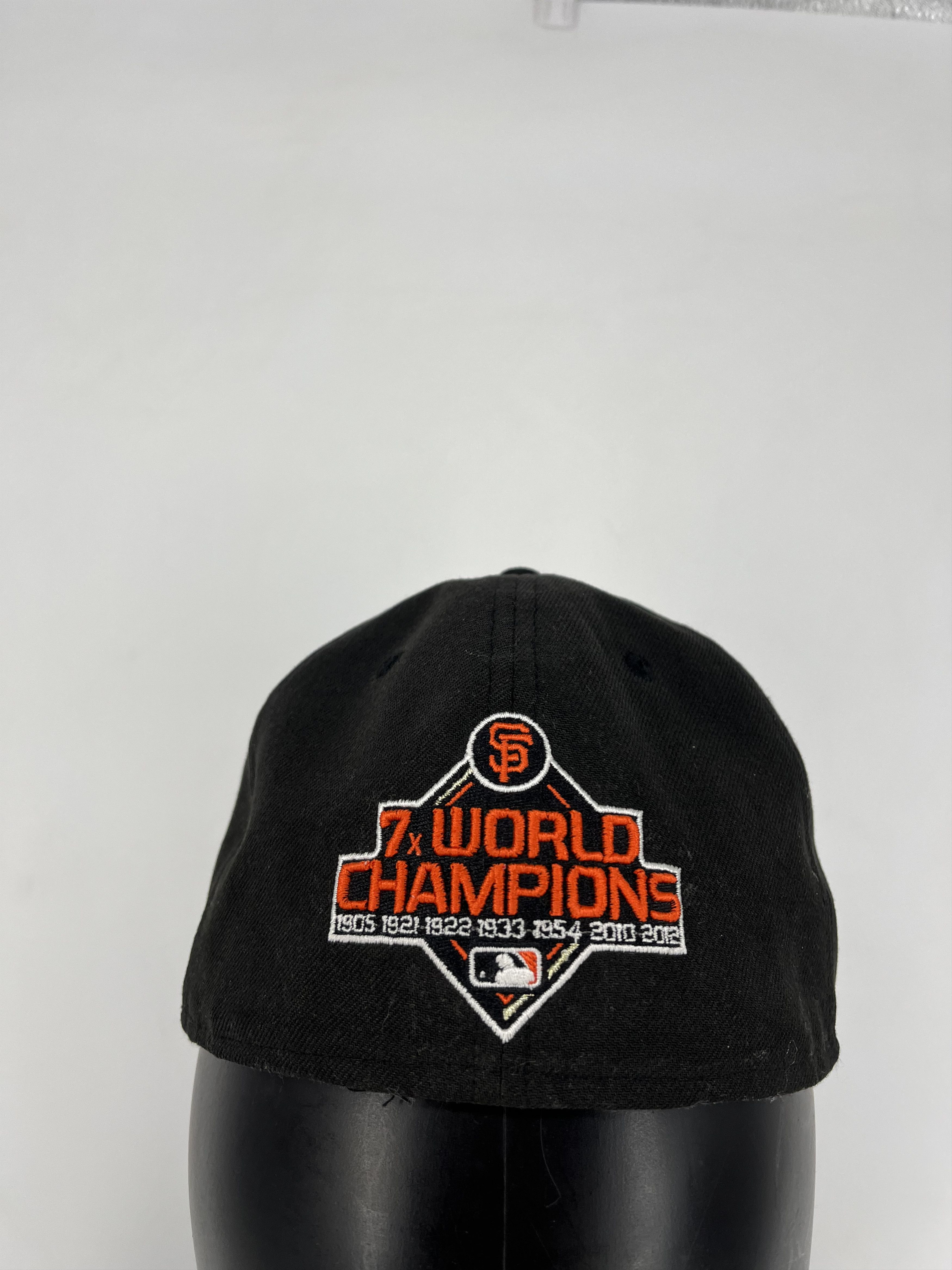 MLB × New Era × Vintage 7 Time World Series Champions Adjustable Baseball Hat Cap Size ONE SIZE - 4 Thumbnail