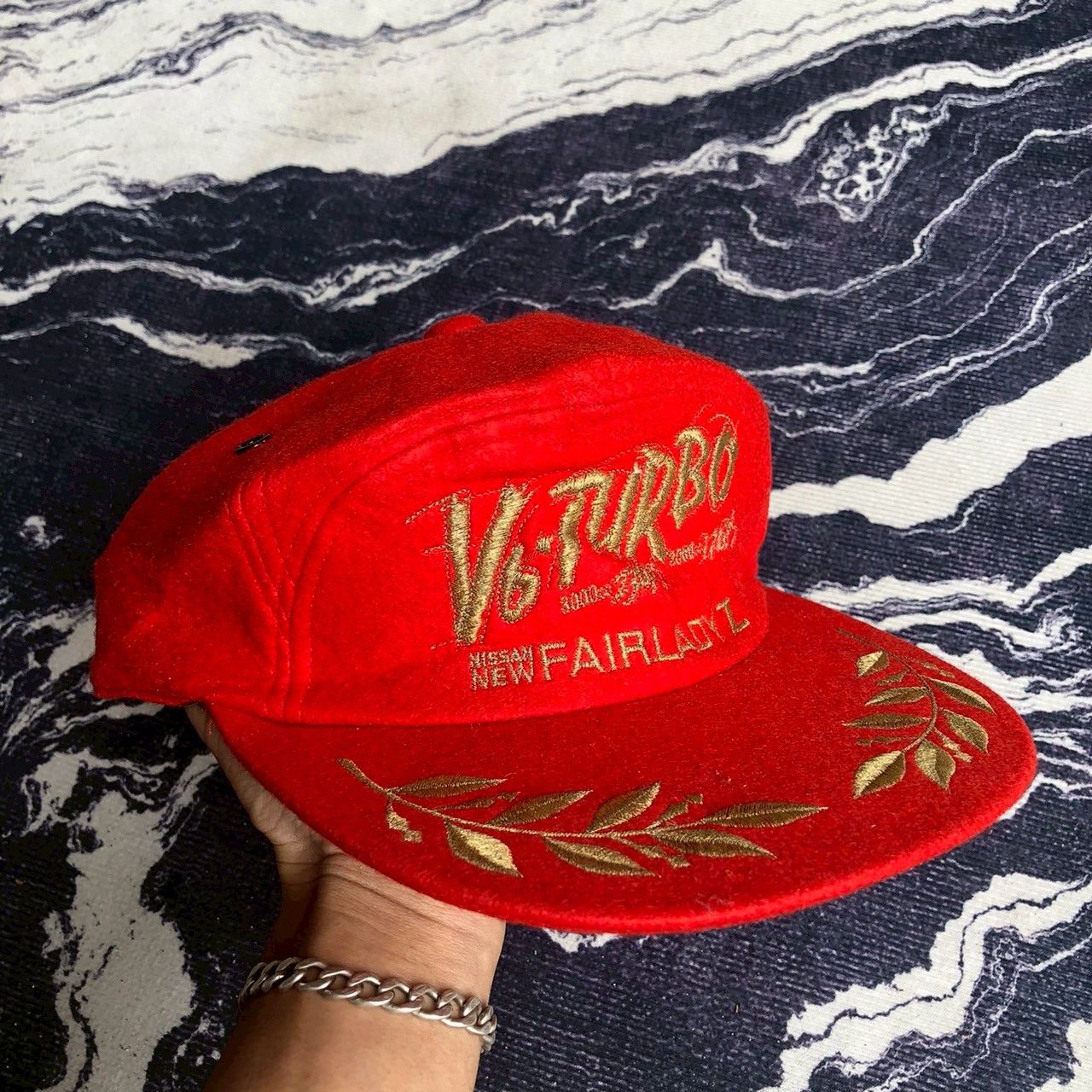 Vintage Vintage Nissan Fairlady Z Turbo Embroidered Racing Cap Size ONE SIZE - 3 Thumbnail