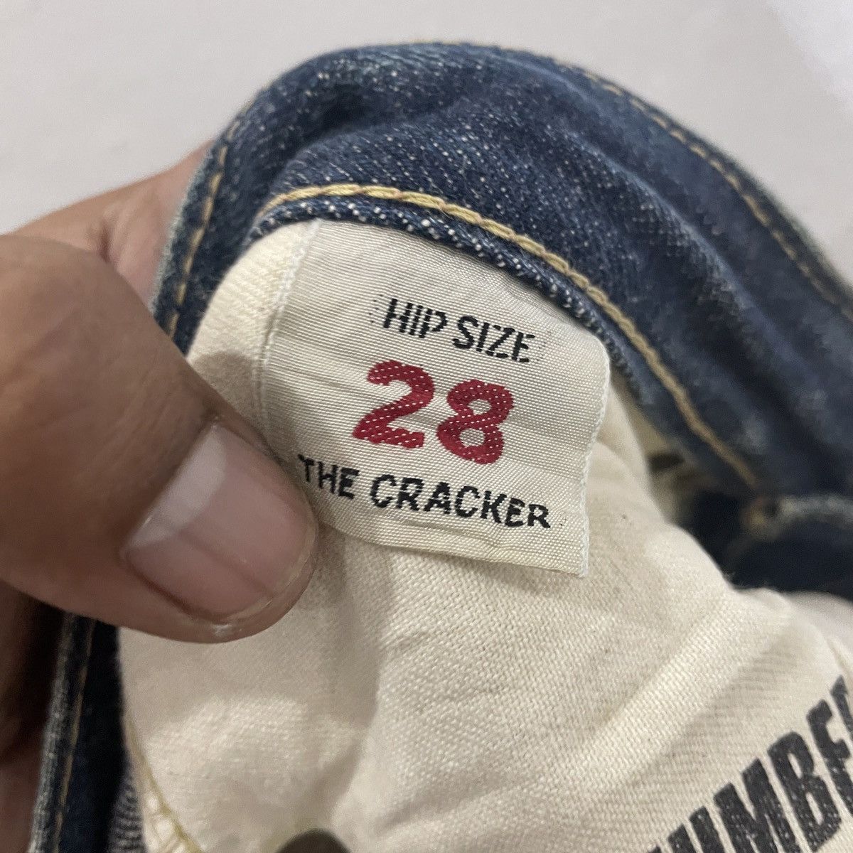 Vintage Cracker Japan Distressed Selvedge Denim