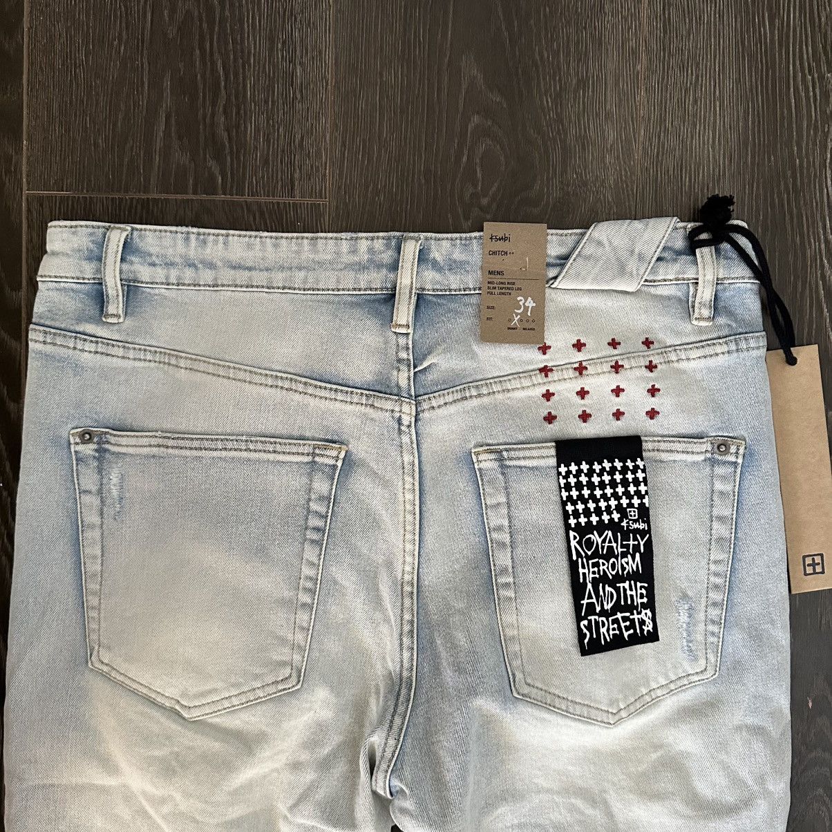 Ksubi Ksubi Chitch Lion Light Blue Denim Jeans Size 34 NEW Size US 34 / EU 50 - 1 Thumbnail