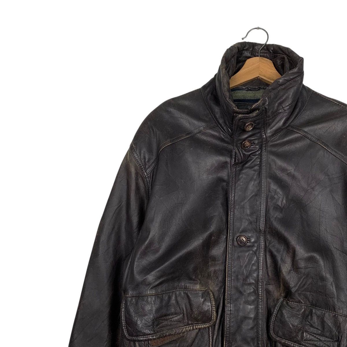 Japanese Brand Japanese Brand JMR Leather Jacket Size US L / EU 52-54 / 3 - 6 Thumbnail