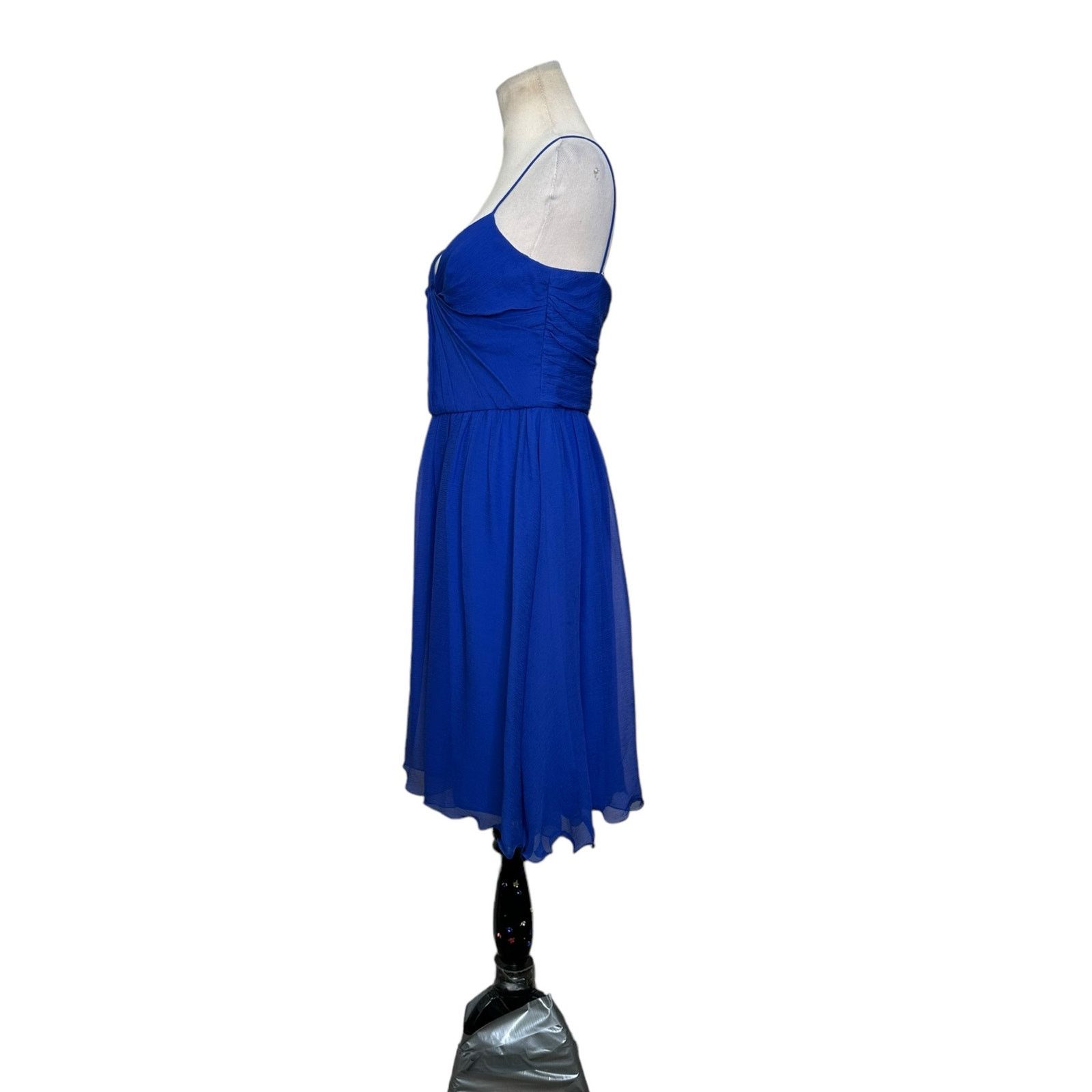 Max Mara Max Mara blue silk formal party dress size 8 Size M / US 6-8 / IT 42-44 - 7 Thumbnail