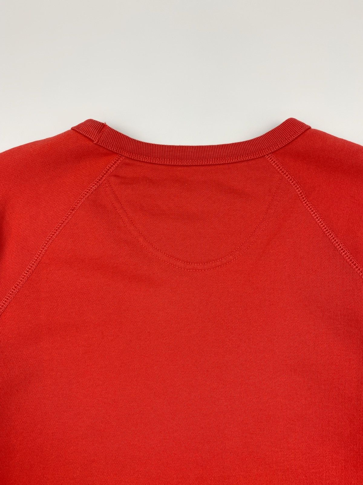 Uniqlo Uniqlo Coral Orange Blank Crew Neck Sweatshirt Size US S / EU 44-46 / 1 - 7 Thumbnail