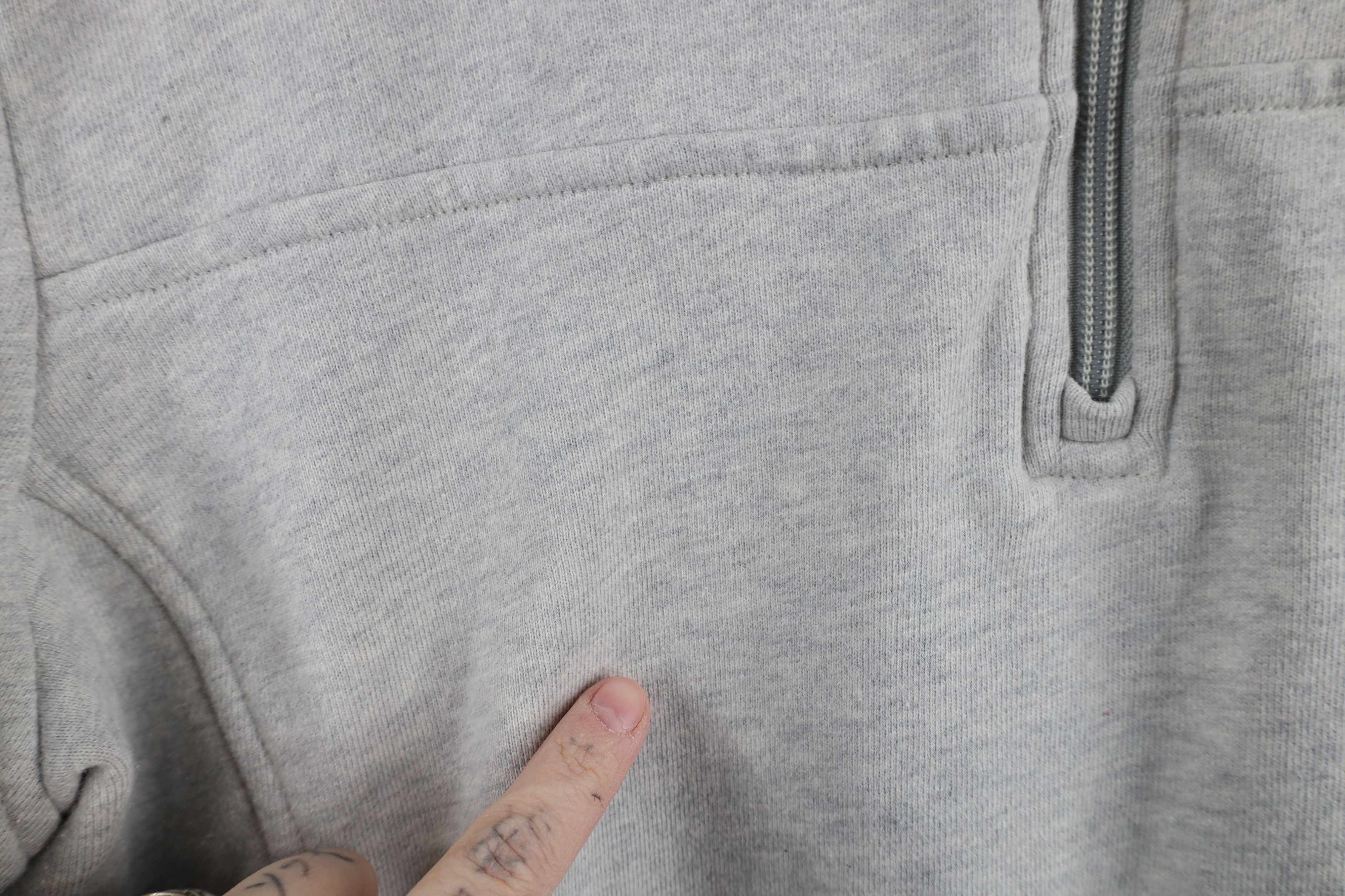 Vineyard Vines × Vintage Vineyard Vines Dreamcloth Half Zip Pullover Sweatshirt Gray Size XL / US 12-14 / IT 48-50 - 7 Thumbnail