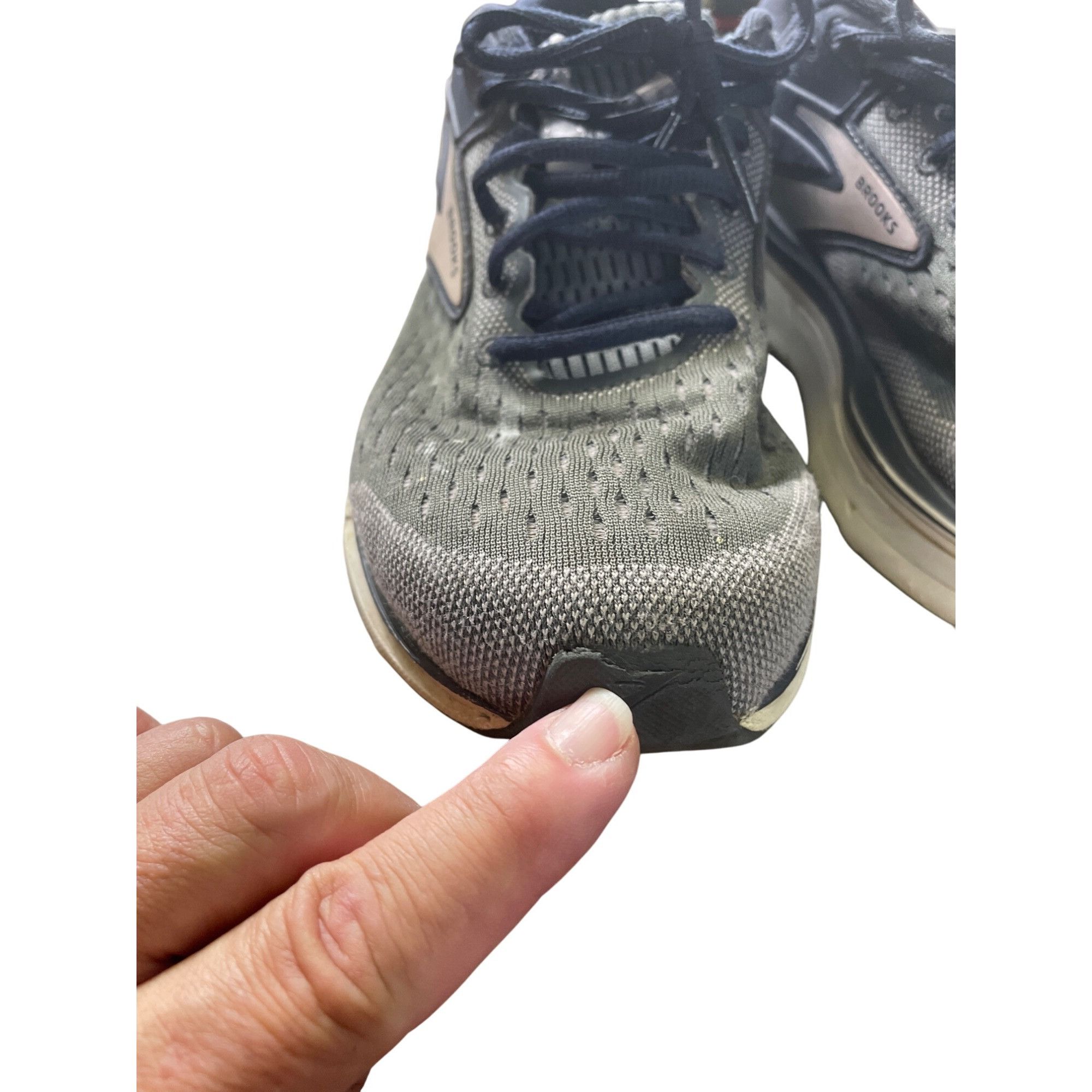 Brooks Brooks Dyad 11 Mens Gray Blue Running Shoes Sneakers Size 10 Size US 10 / EU 43 - 9 Thumbnail