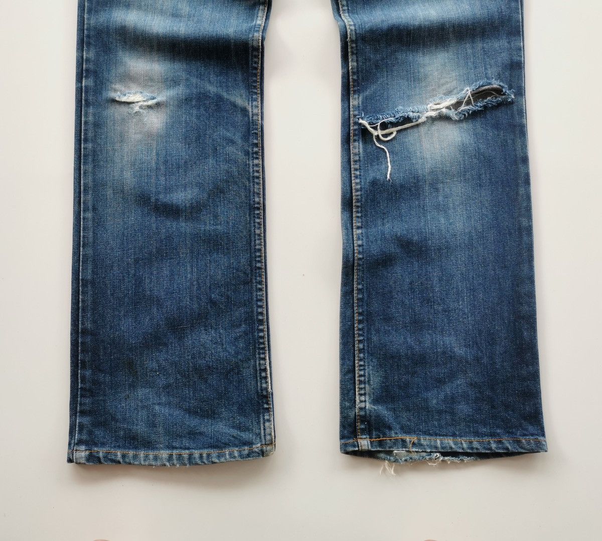 Levi's Levis 558 Flared Denim Jeans Size US 27 - 11 Thumbnail