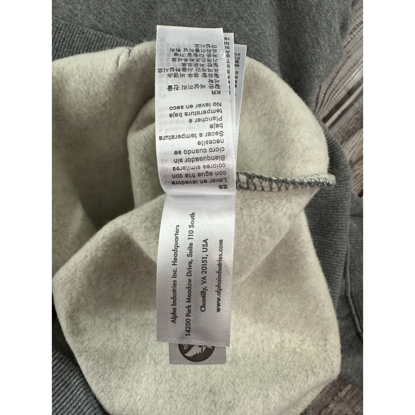 Alpha Industries Alpha Industries Essential Hoodie color Charcoal Heather Siz Size US M / EU 48-50 / 2 - 9 Thumbnail