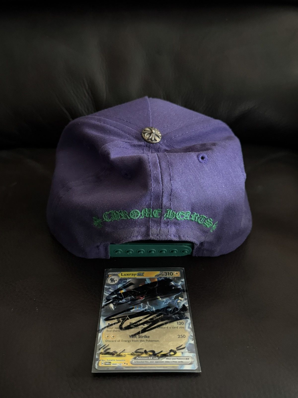 Chrome Hearts Chrome Hearts Baseball Hat Size ONE SIZE - 4 Thumbnail