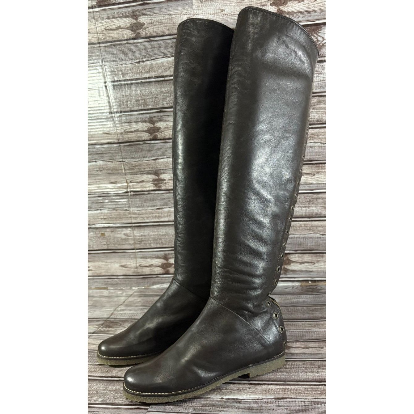 Other BALDAN Handmade Italian designer leather boots sz 36 US 6 br Size US 6 / IT 36 - 1 Thumbnail