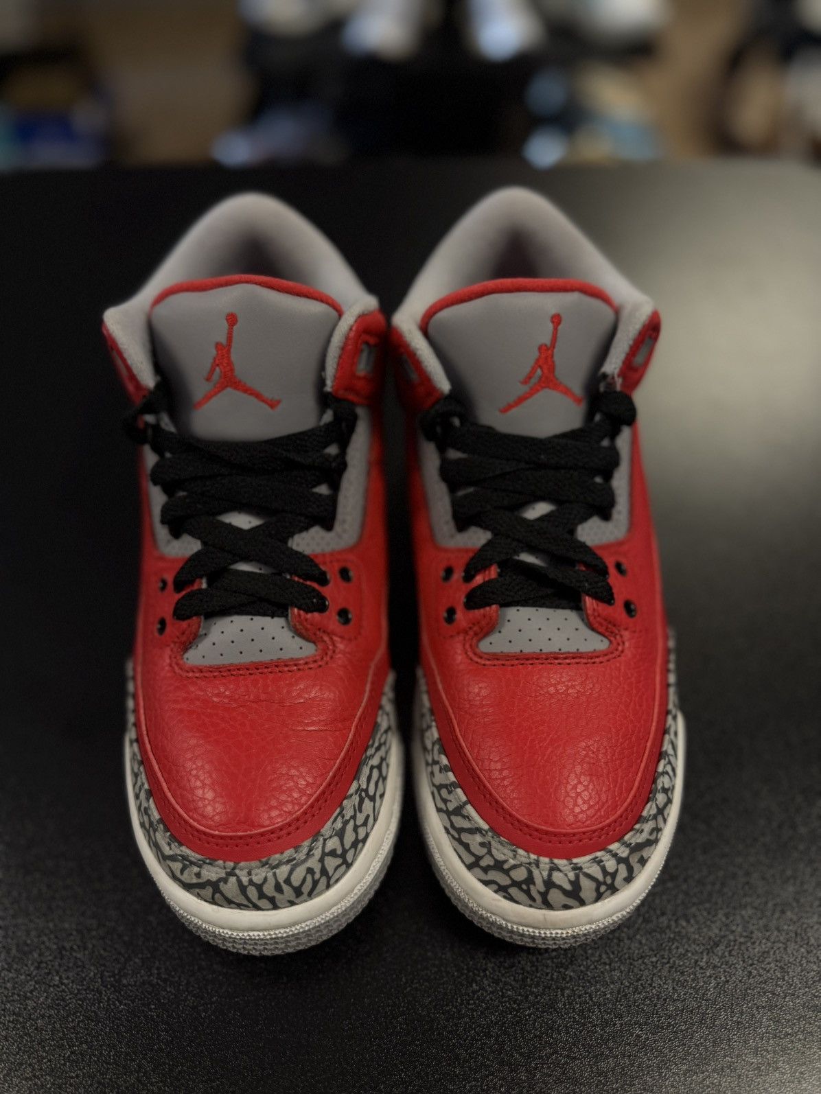 Jordan Brand × Nike Nike Jordan 3 Fire Red SE Size 6Y/7.5W Pre Owned 🧼 Size US 6 / EU 39 - 5 Thumbnail