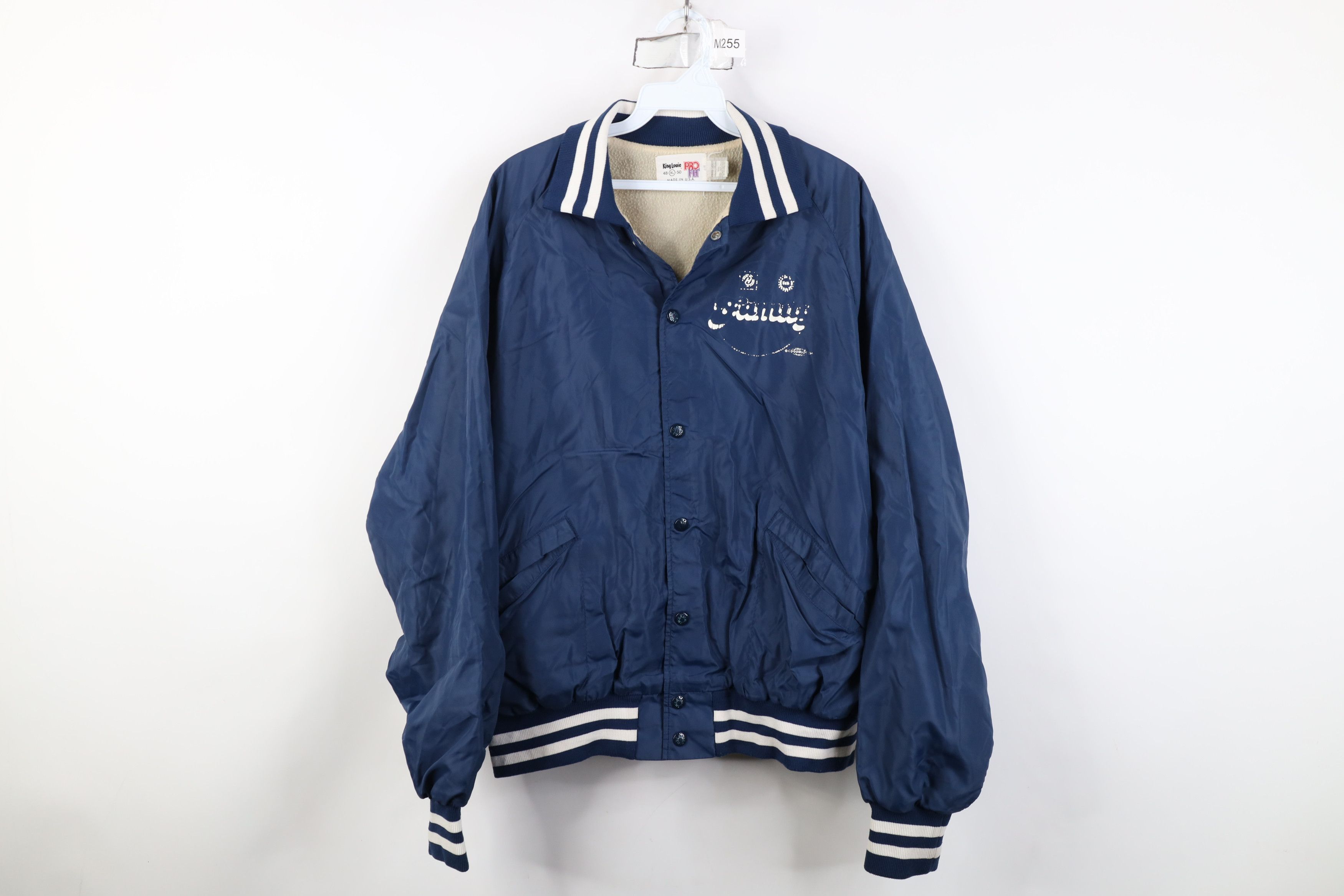 Vintage 80s Family UAW Hydra Matic GM Bomber Jacket USA