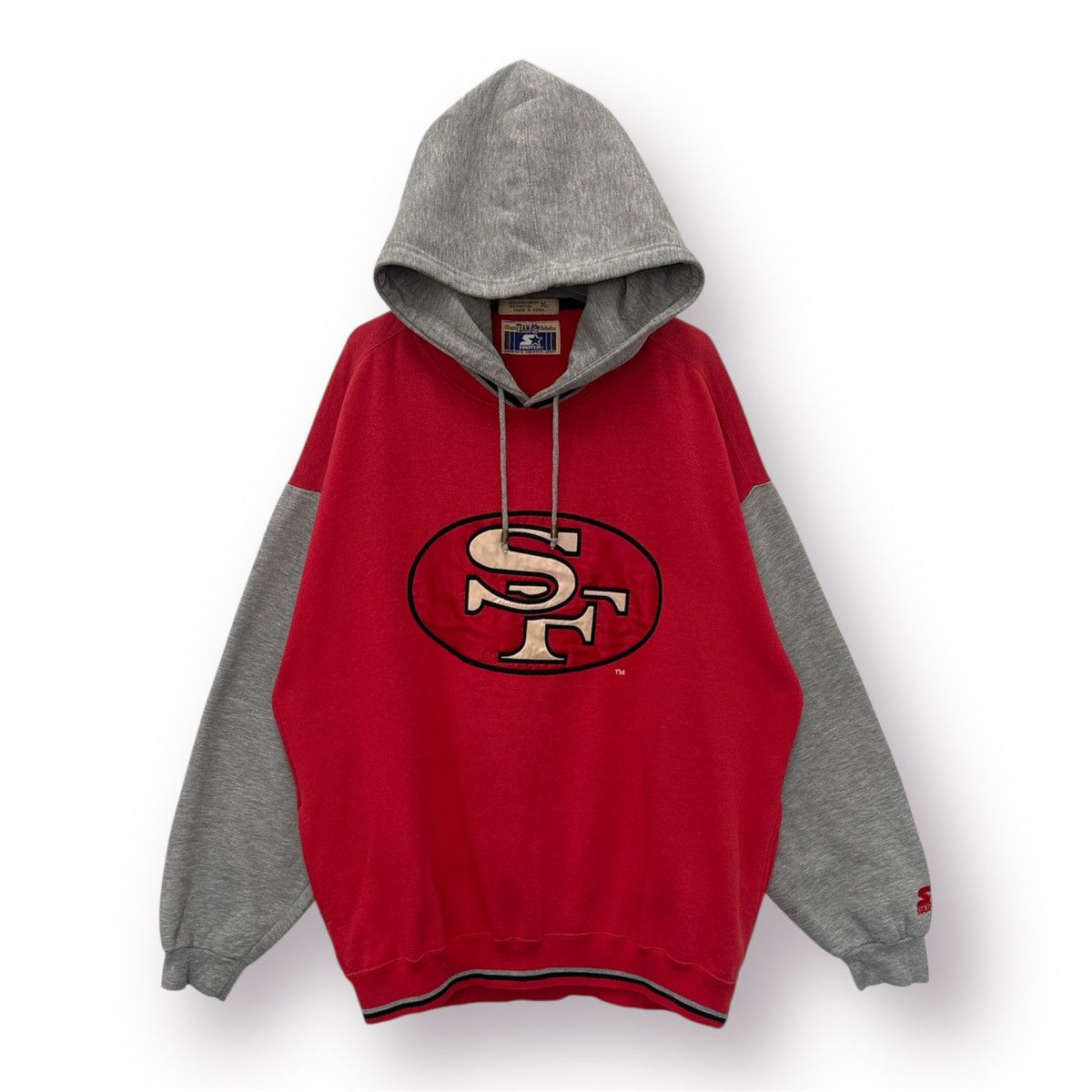 Homage × Starter 🔥 Vintage 90's Starter SF 49ers NFL Teams Sweat Hoodie -XL Size US XL / EU 56 / 4 - 1 Thumbnail