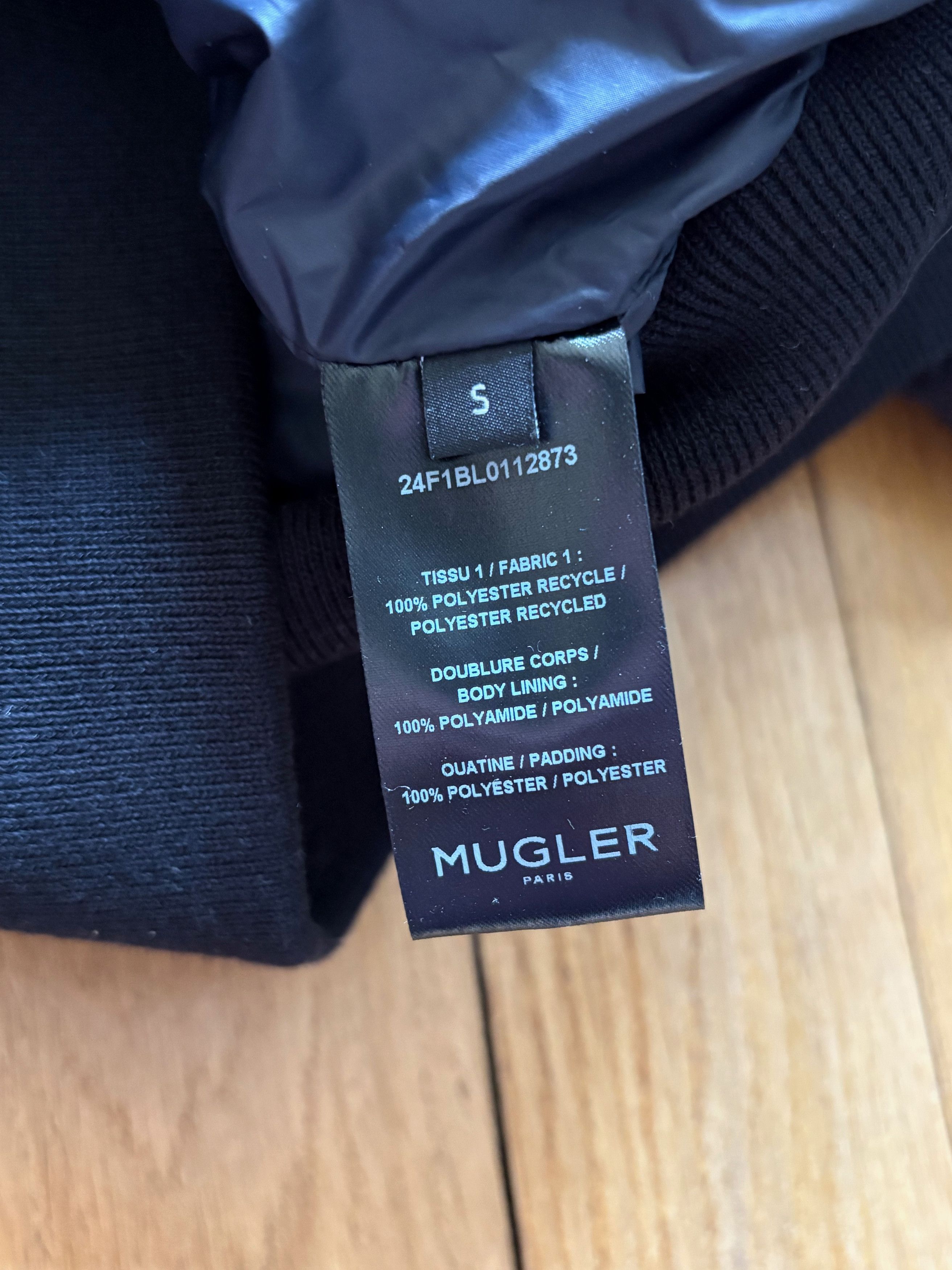 Mugler Mugler cropped bomber Size US S / EU 44-46 / 1 - 6 Thumbnail