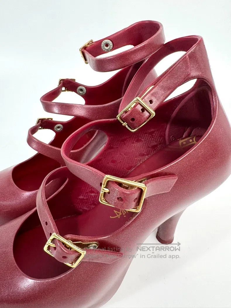 Vivienne Westwood Vivienne Westwood Westminster Dark Red Three-Tie High Heel Size US 6.5 / IT 36.5 - 7 Thumbnail
