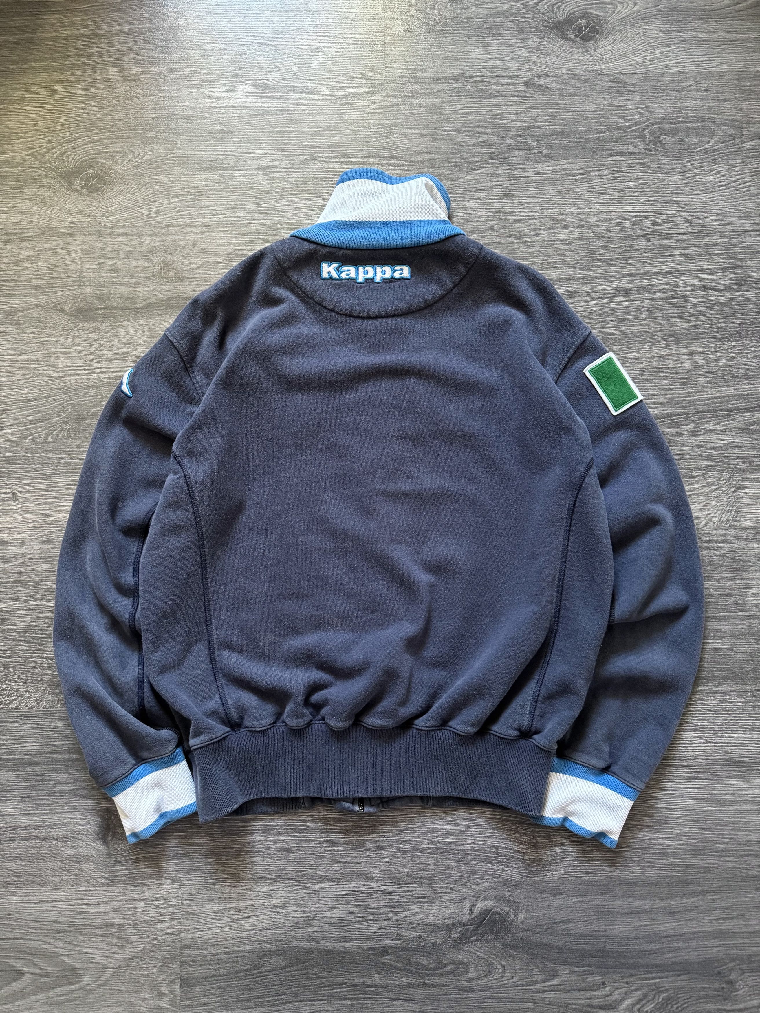 Kappa Vintage Y2K Kappa Italia Zip Up Pullover Sweatshirt Size US M / EU 48-50 / 2 - 2 Thumbnail