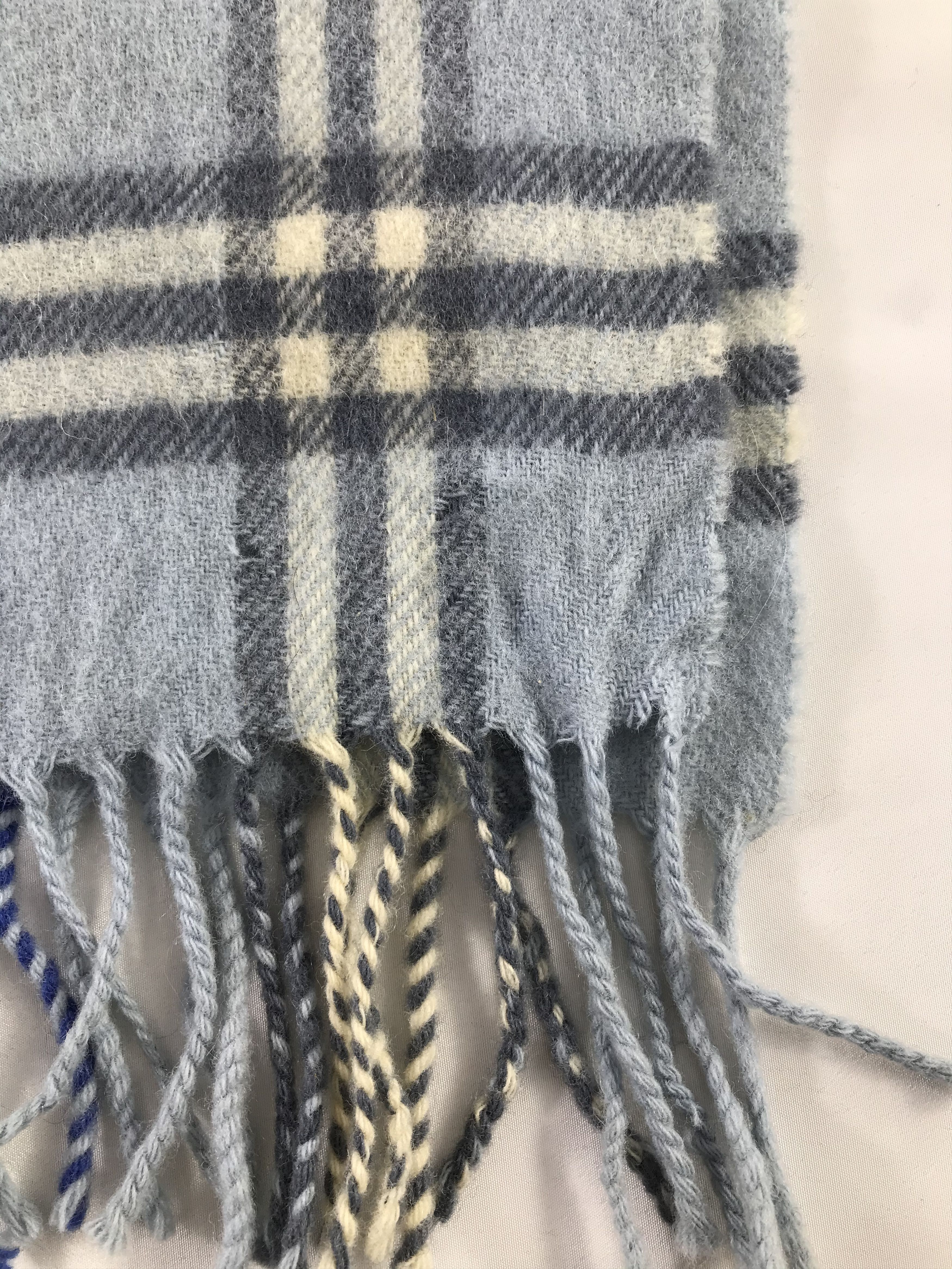 Burberry × Vintage Burberry Scarf / Muffler / Neckwear - WW1844 Size ONE SIZE - 6 Thumbnail