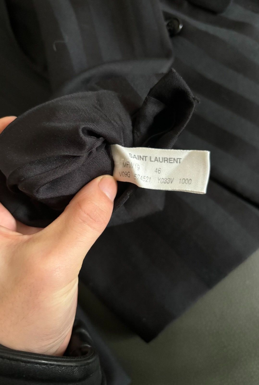 Saint Laurent Paris Saint Laurent SLP 2019FW Runway Double-Breasted Suit Size 46S - 5 Thumbnail