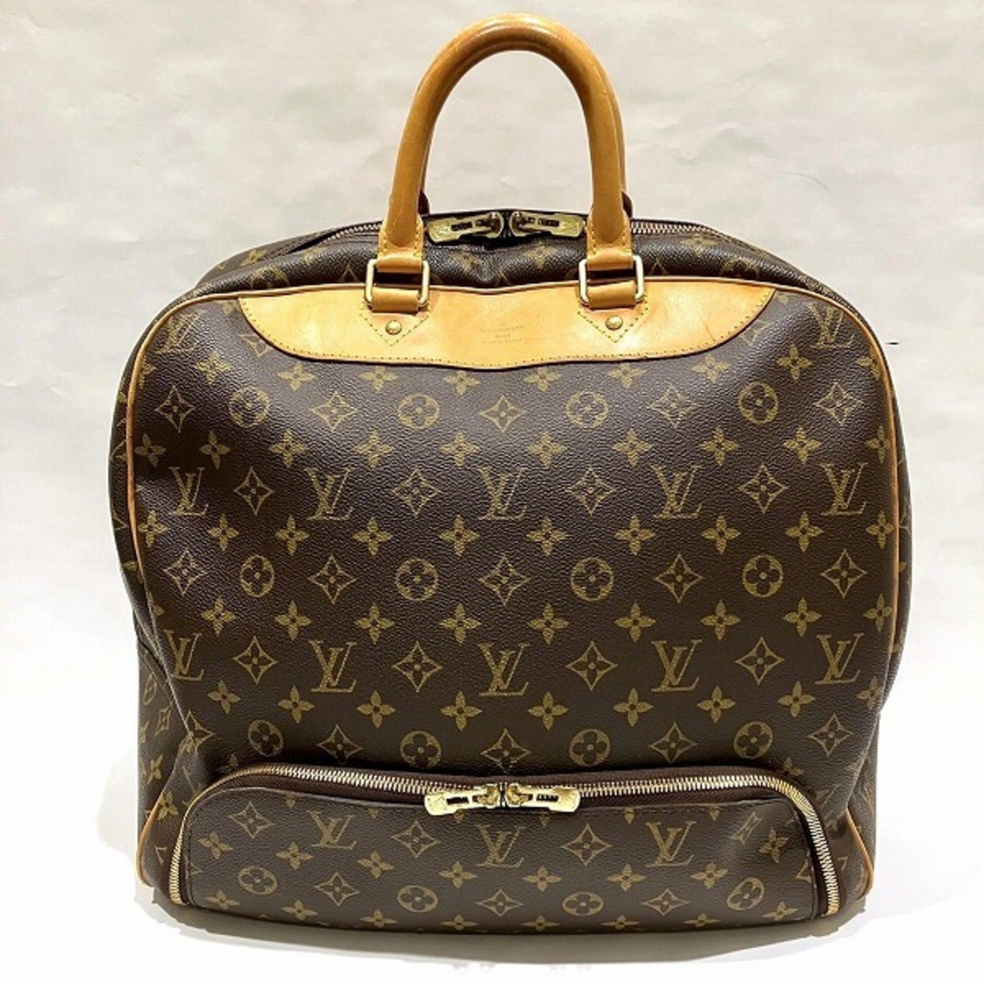 image of Louis Vuitton Monogram Evasion M41443 Bag Boston Men Women in Brown