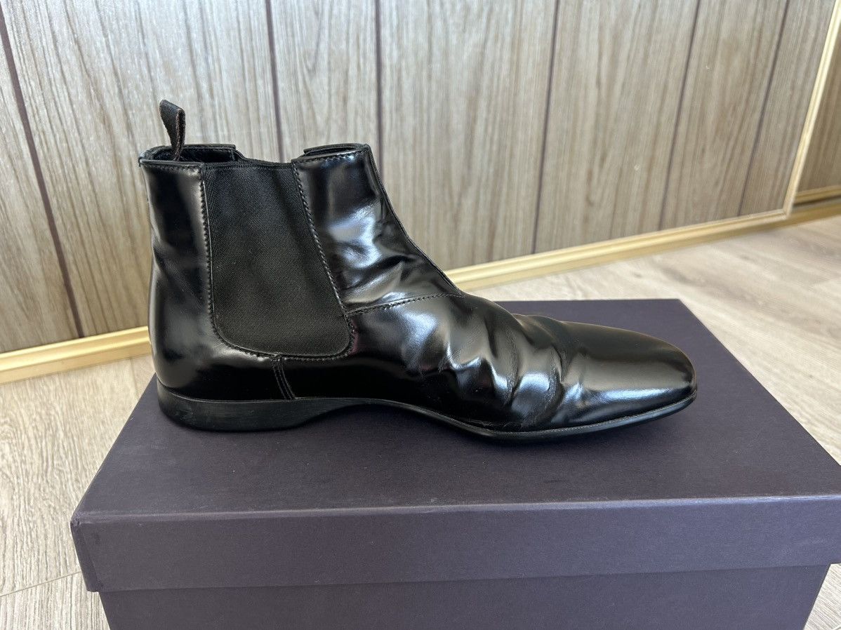 Prada Vintage Prada Black Leather boots Size US 6.5 / EU 39-40 - 3 Thumbnail