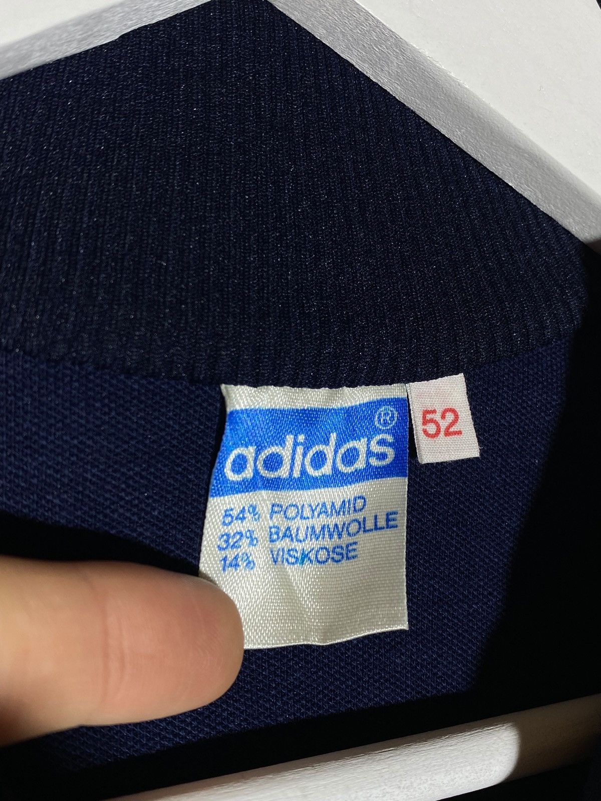 Vintage Vintage 80s Adidas Tracksuit Jacket With Overall Rare Suit Size US L / EU 52-54 / 3 - 7 Thumbnail