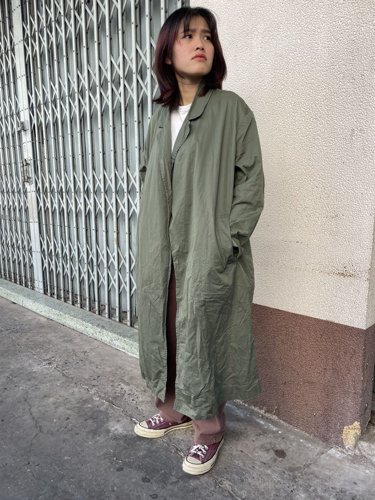 GOA G.O.A Robe - Atelier - Military Long Coat Size ONE SIZE - 7 Thumbnail