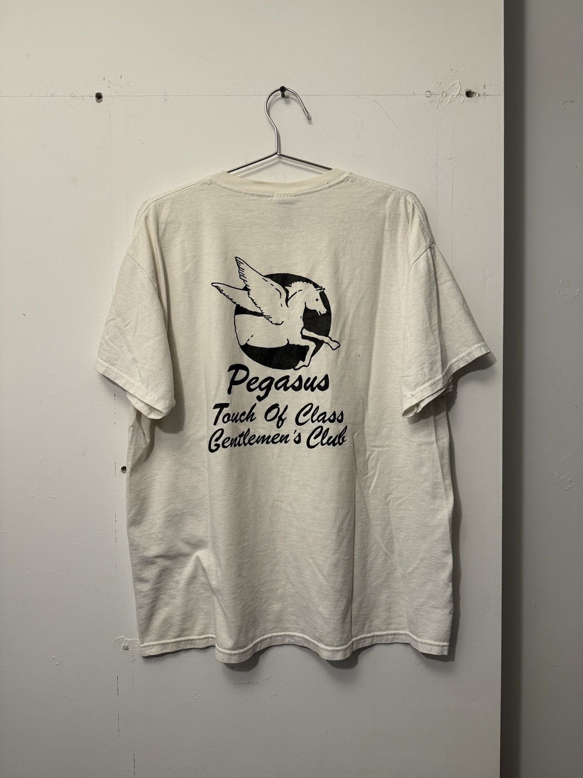 Vintage Pegasus Strip Club Faded Thrashed Shirt ERD Grunge Size US XL / EU 56 / 4 - 1 Thumbnail