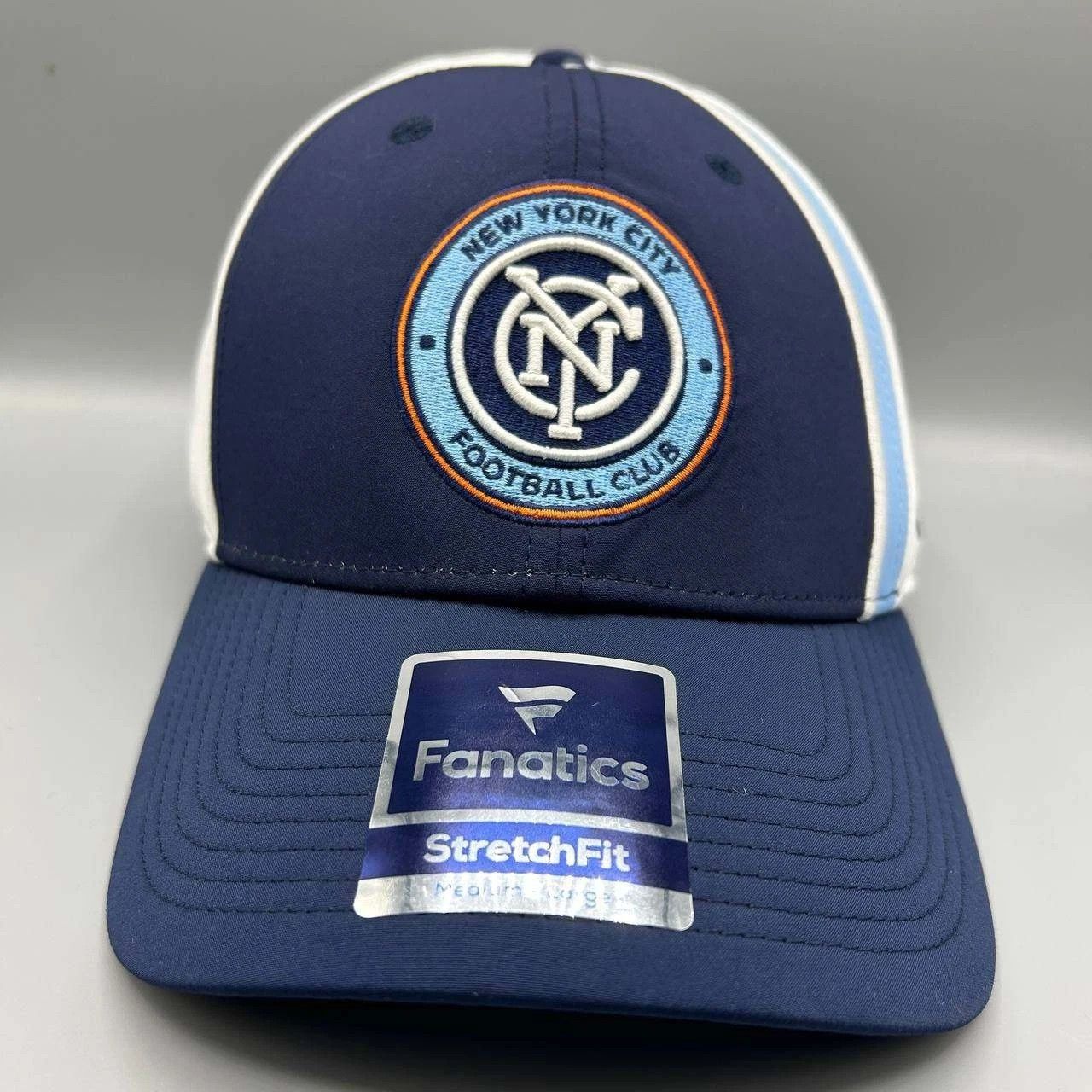 Other New York City FC Hat M-L Embroidered Fanatics Stretch Fitted Size ONE SIZE - 1 Thumbnail