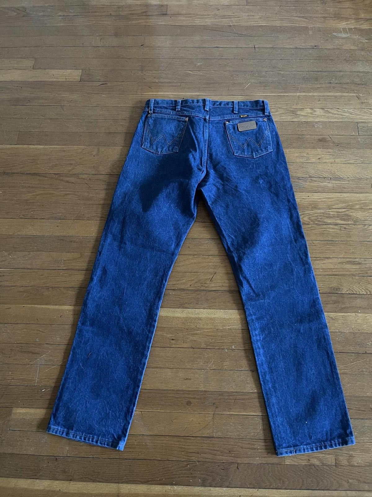 Wrangler Vintage Wrangler Denim of USA fabric Size US 35 - 1 Thumbnail
