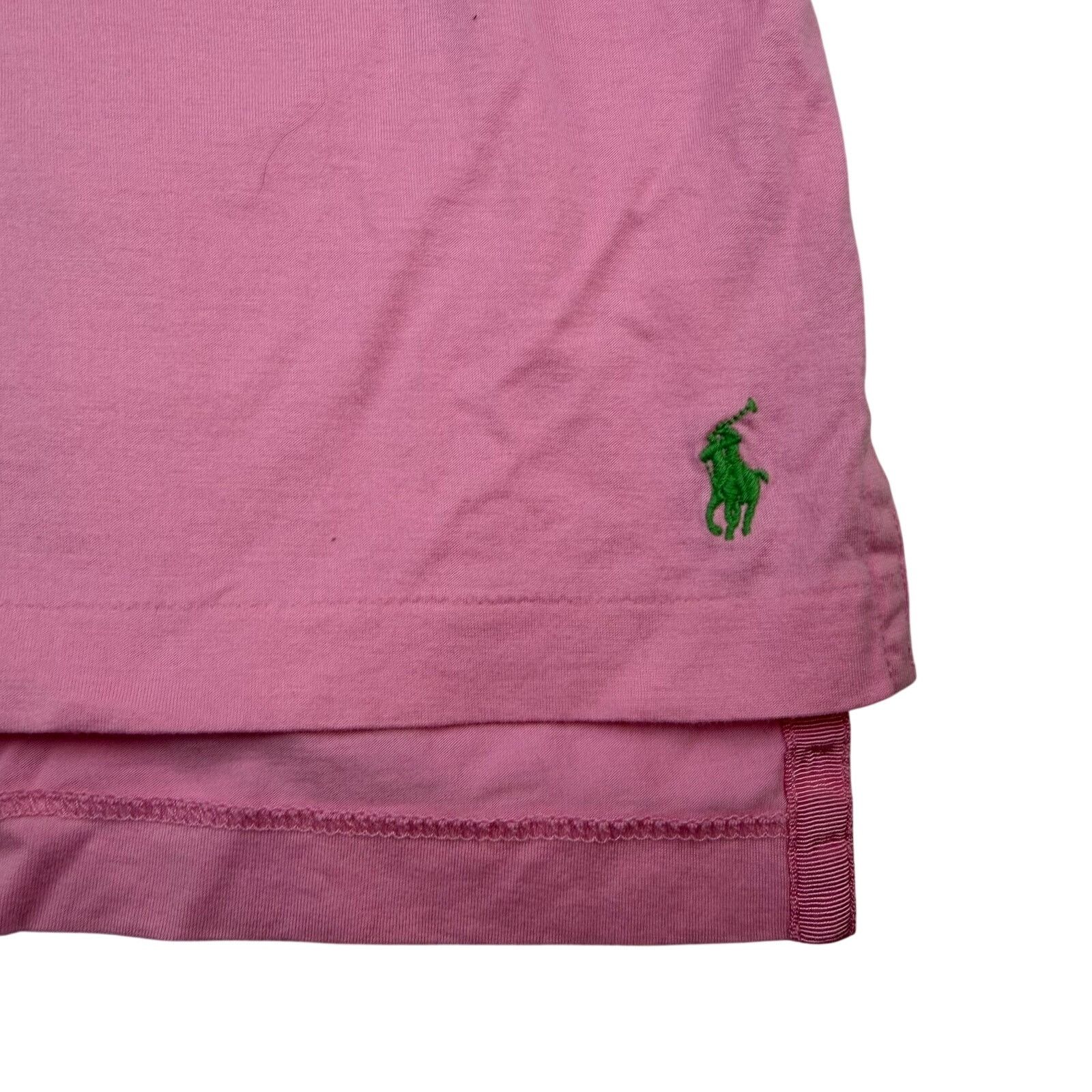 Polo Ralph Lauren Polo Ralph Lauren Pink Pima Cotton Polo Shirt XL Size US XL / EU 56 / 4 - 3 Thumbnail