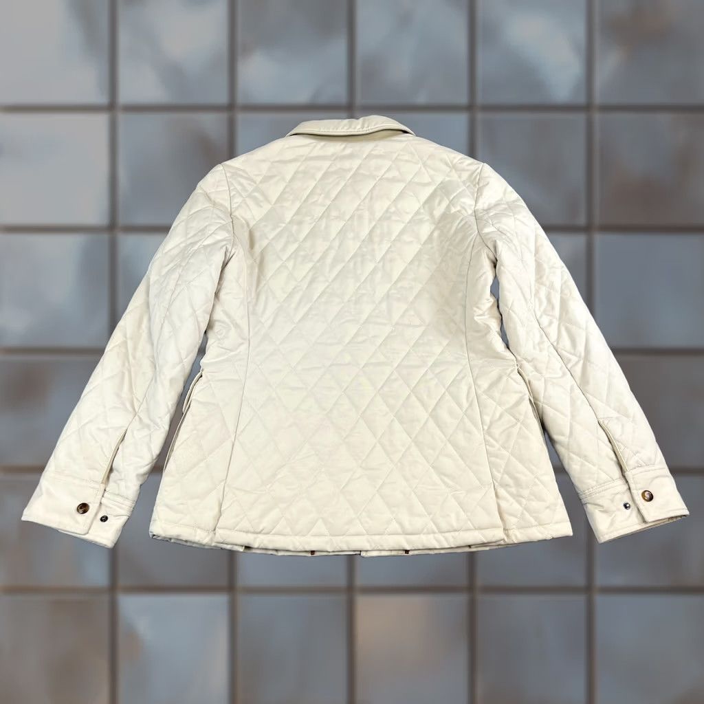 Loro Piana Loro Piana Womens Quilted Jacket Cream 44 UK 10 Italy Made Storm System Twenty K Jacket Womens Regular Cream Beige Pockets Size L / US 10 / IT 46 - 1 Thumbnail