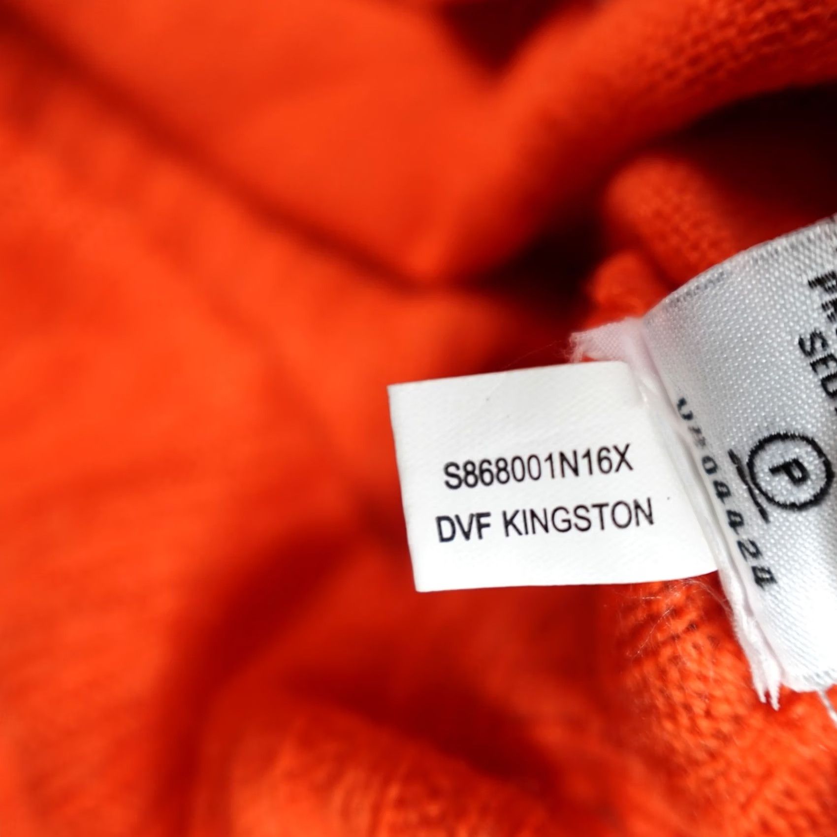 Diane von Furstenberg DVF Sweater Small Orange Wool Blend Kingston NEW READ Diane Von Furstenberg Women Pullover Crew Neck Long Sleeve Knits Casual Winter Spring Fall XS? Size S / US 4 / IT 40 - 7 Thumbnail