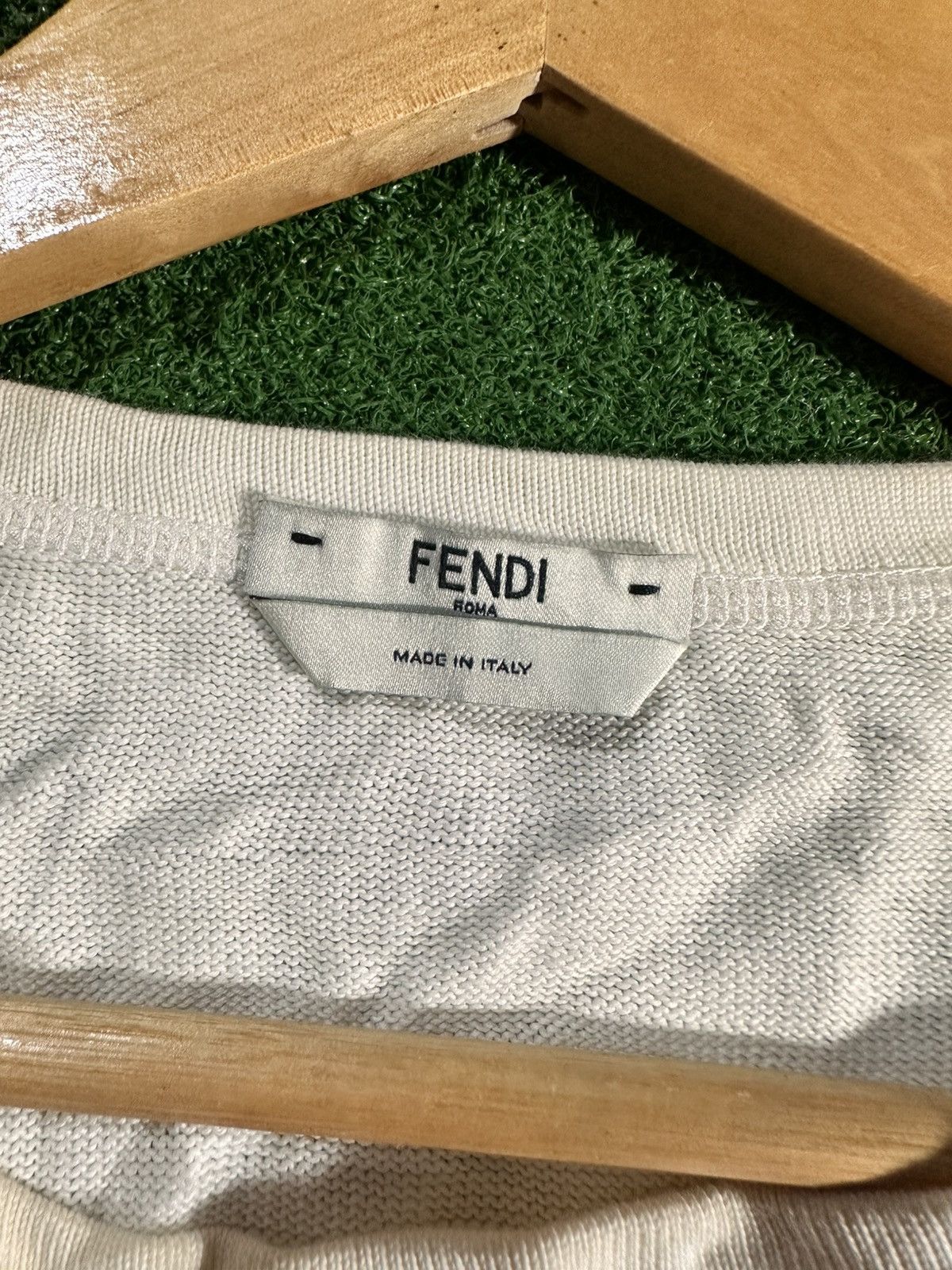 Fendi Fendi Crop Top shirt Size L / US 10 / IT 46 - 8 Thumbnail