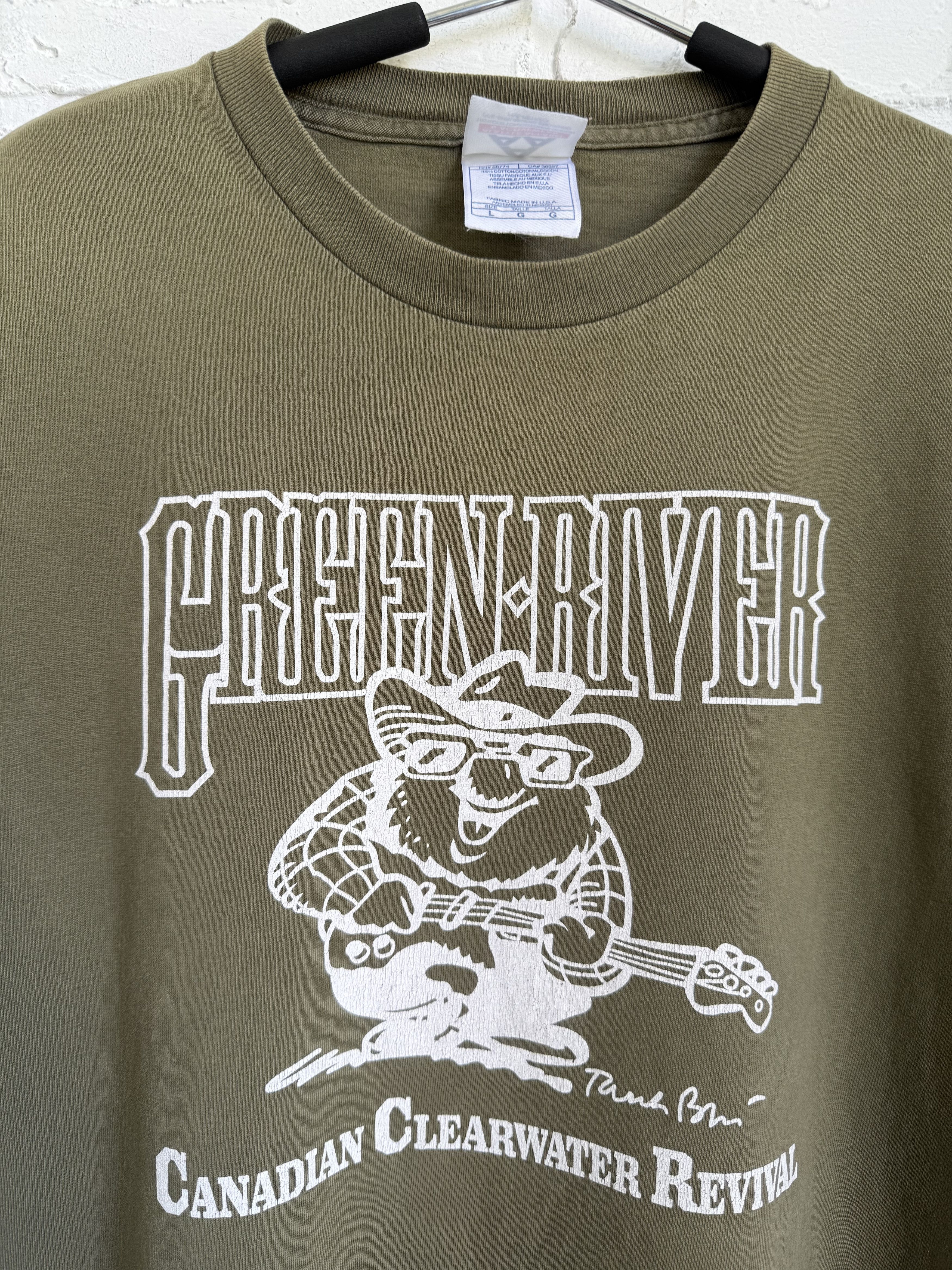 Band Tees × Vintage Vintage Green River 2002 ccr tribute album t-shirt Size US L / EU 52-54 / 3 - 2 Thumbnail