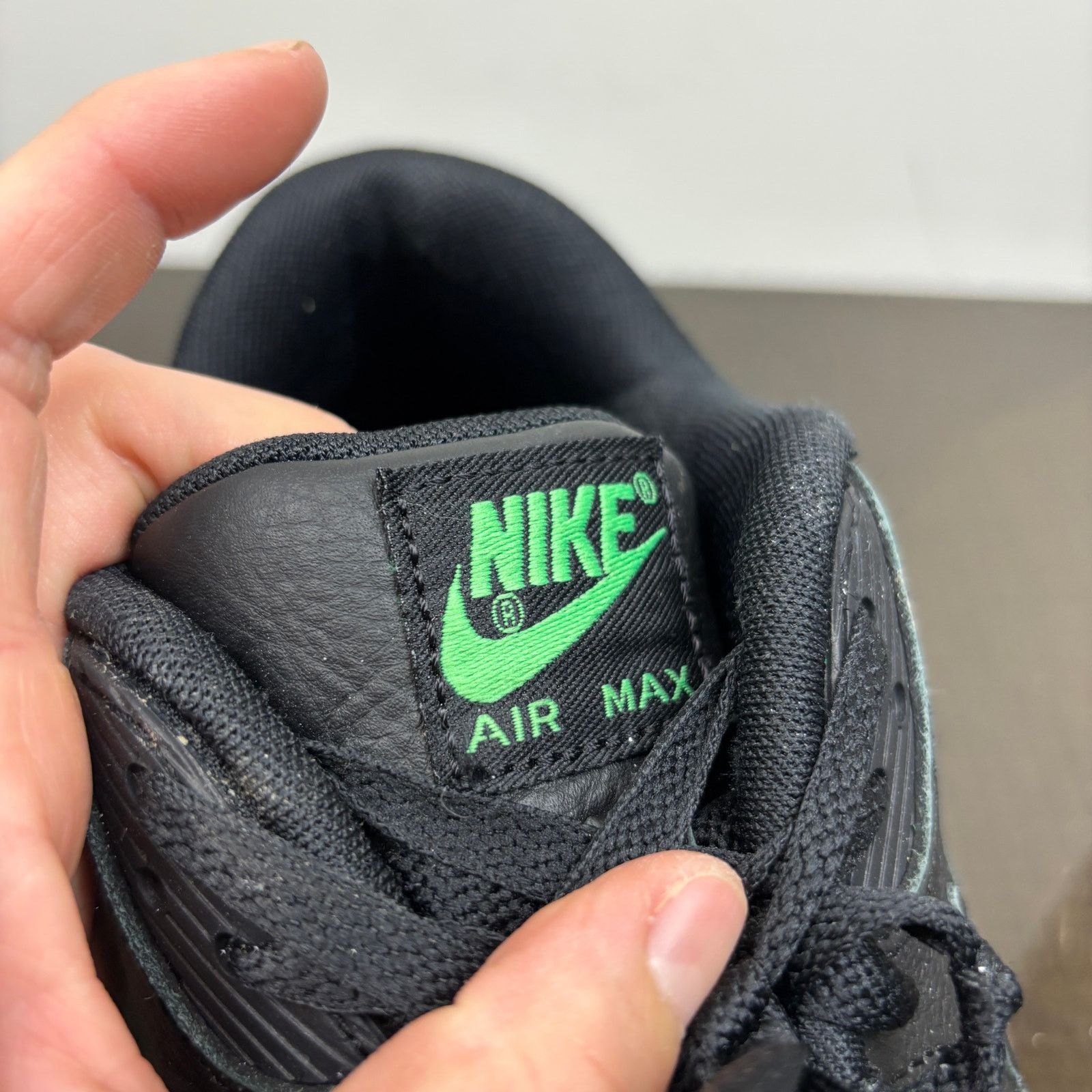 Nike × Undefeated Nike Undefeated Air Max 90 Black Green Sneakers Men's 13 Size US 13 / EU 46 - 8 Thumbnail