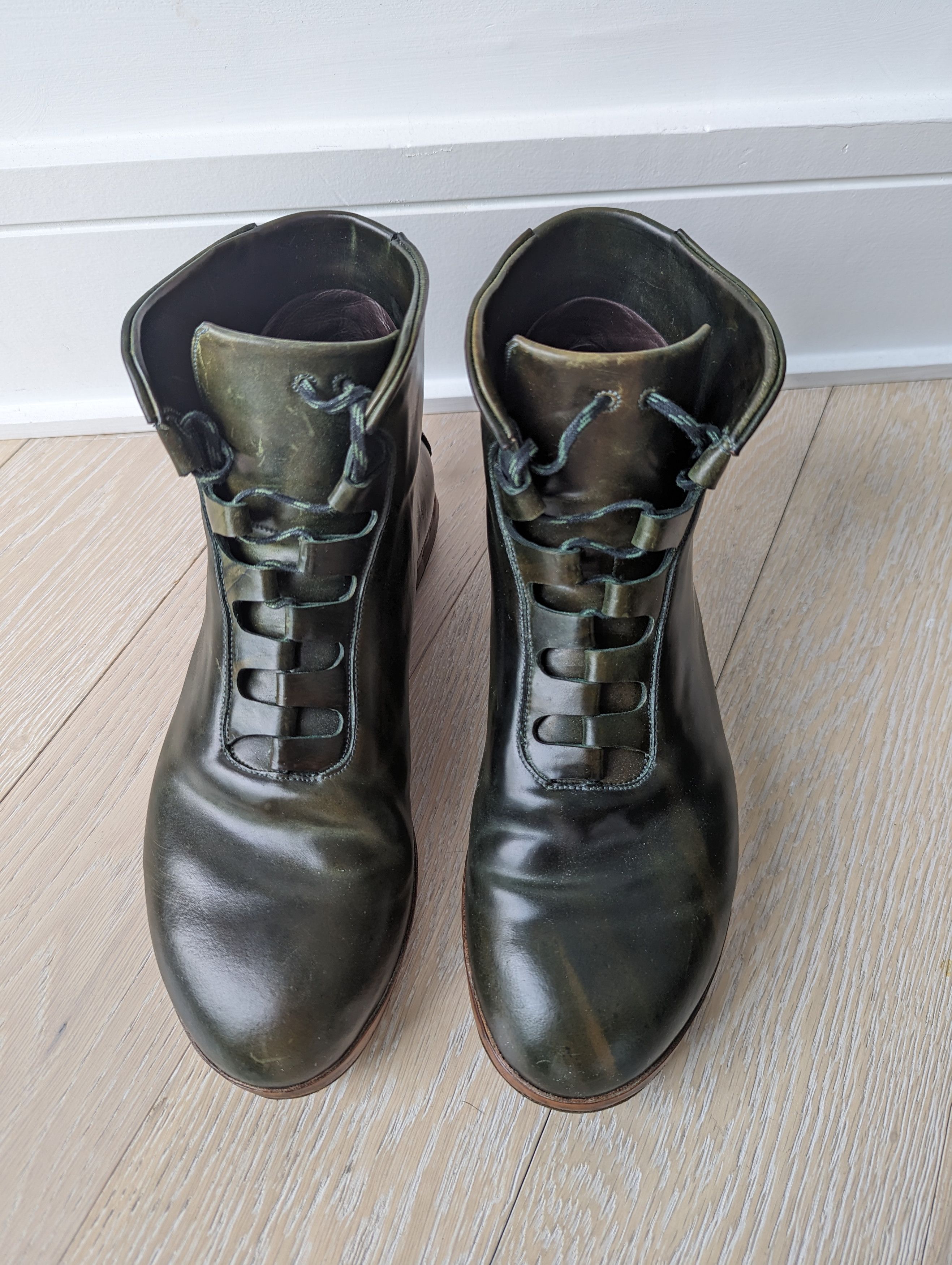 image of Carpe Diem M Moria Moriabc x M Moria M_Moriabc C_Sei_I Shoes in Moss Green, Men's (Size 9)
