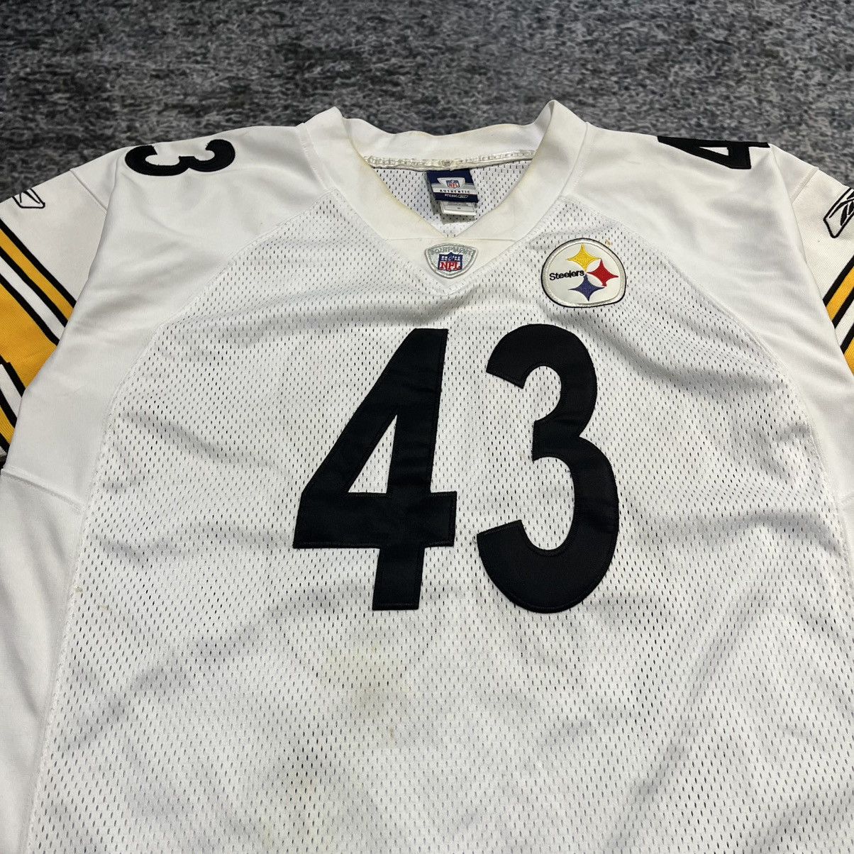 NFL Vintage Pittsburgh Steelers Troy Polamalu Jersey #43 Reebok Size US L / EU 52-54 / 3 - 6 Thumbnail