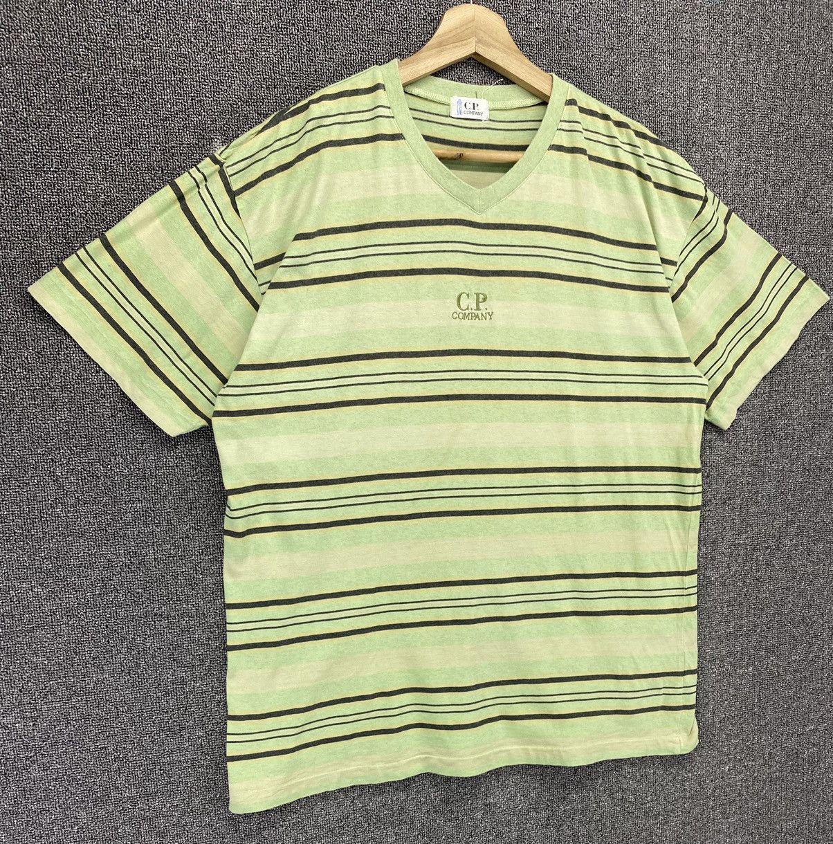 C.P. Company Vintage CP Company OverStriped Tee T Shirts Size US M / EU 48-50 / 2 - 2 Thumbnail