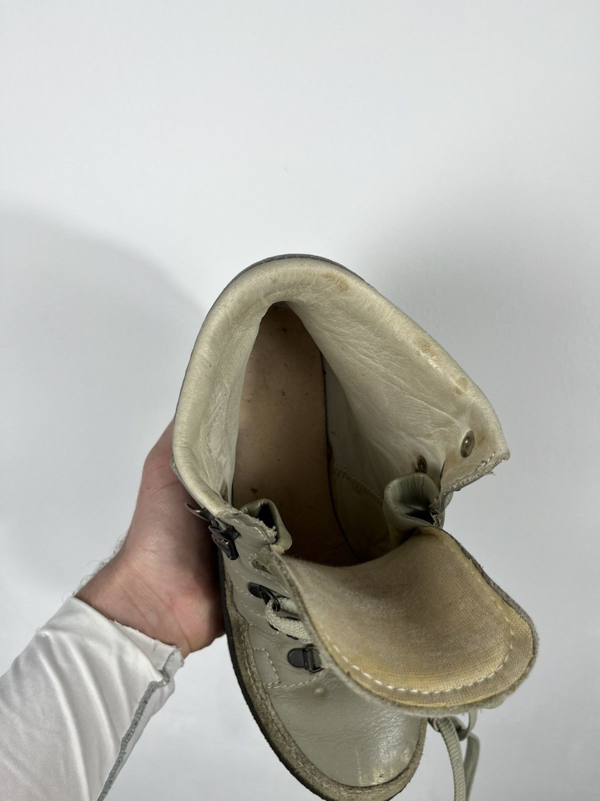 Leather Hiking Boots Womens EU 38 Vintage Outdoor Trail