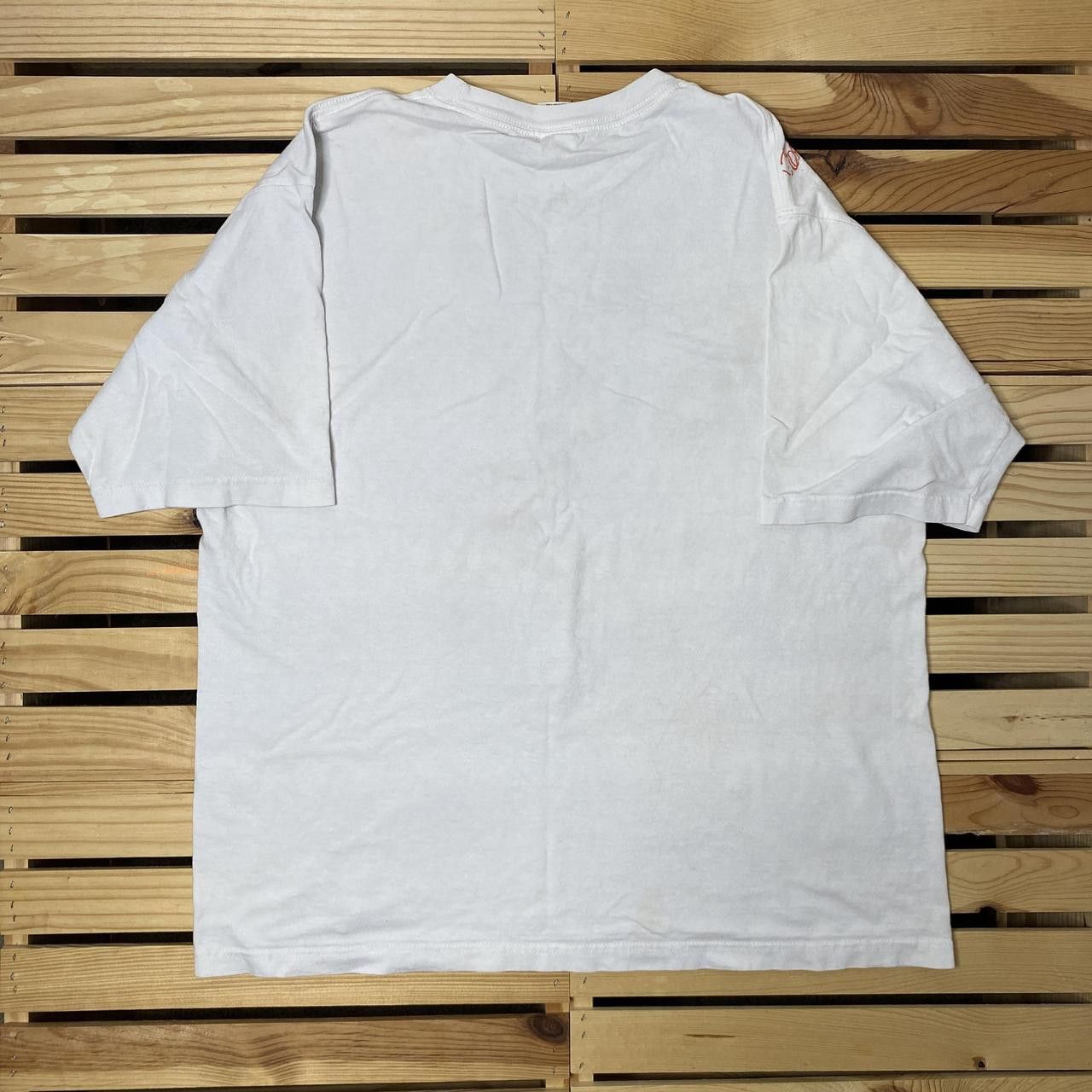 Ecko Unltd. Ecko Unltd. Barbershop White Y2K Hip Hop Tee Size 2XL Size US XXL / EU 58 / 5 - 2 Thumbnail